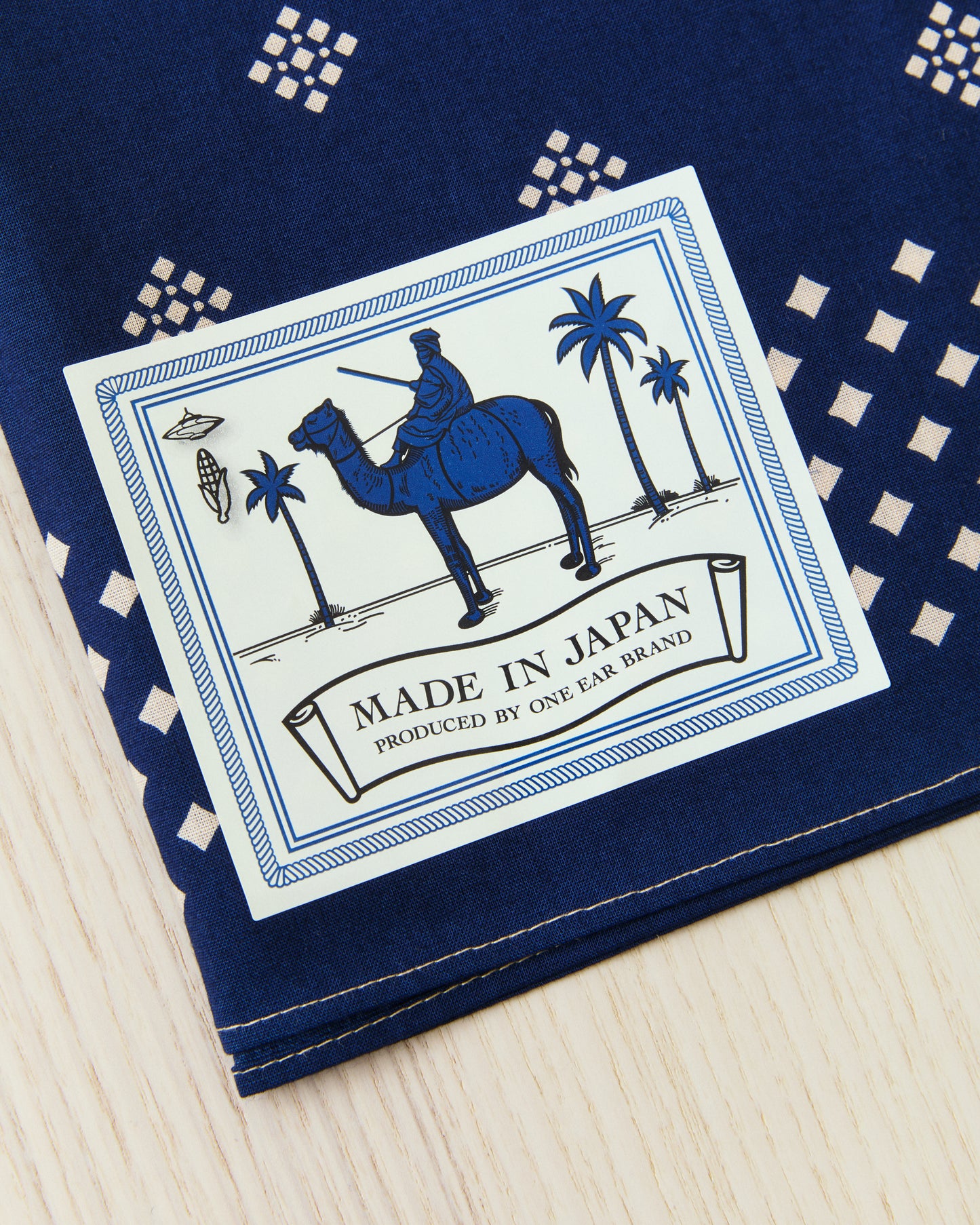 One Ear Brand - The Camel Brand Bishi Bandana