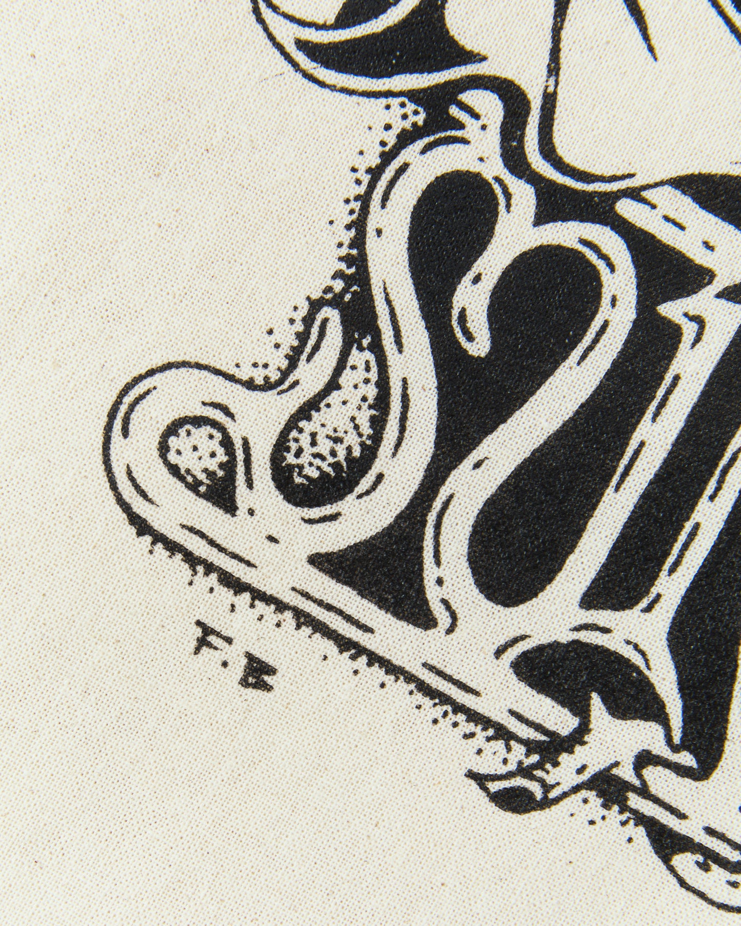 Second Sunrise x Fedja Budimir Screen Printed Tote Bag