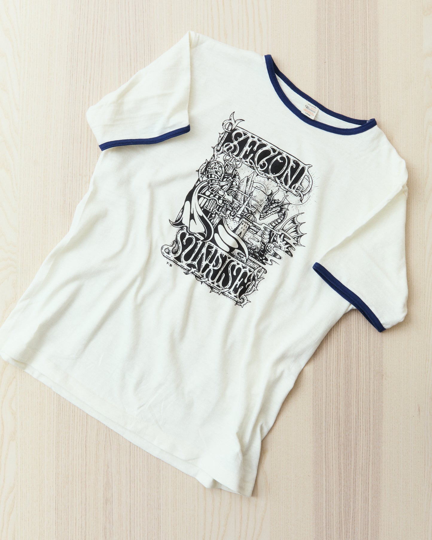 Second Sunrise x Fedja Budimir Screen Printed Ringer T-shirt