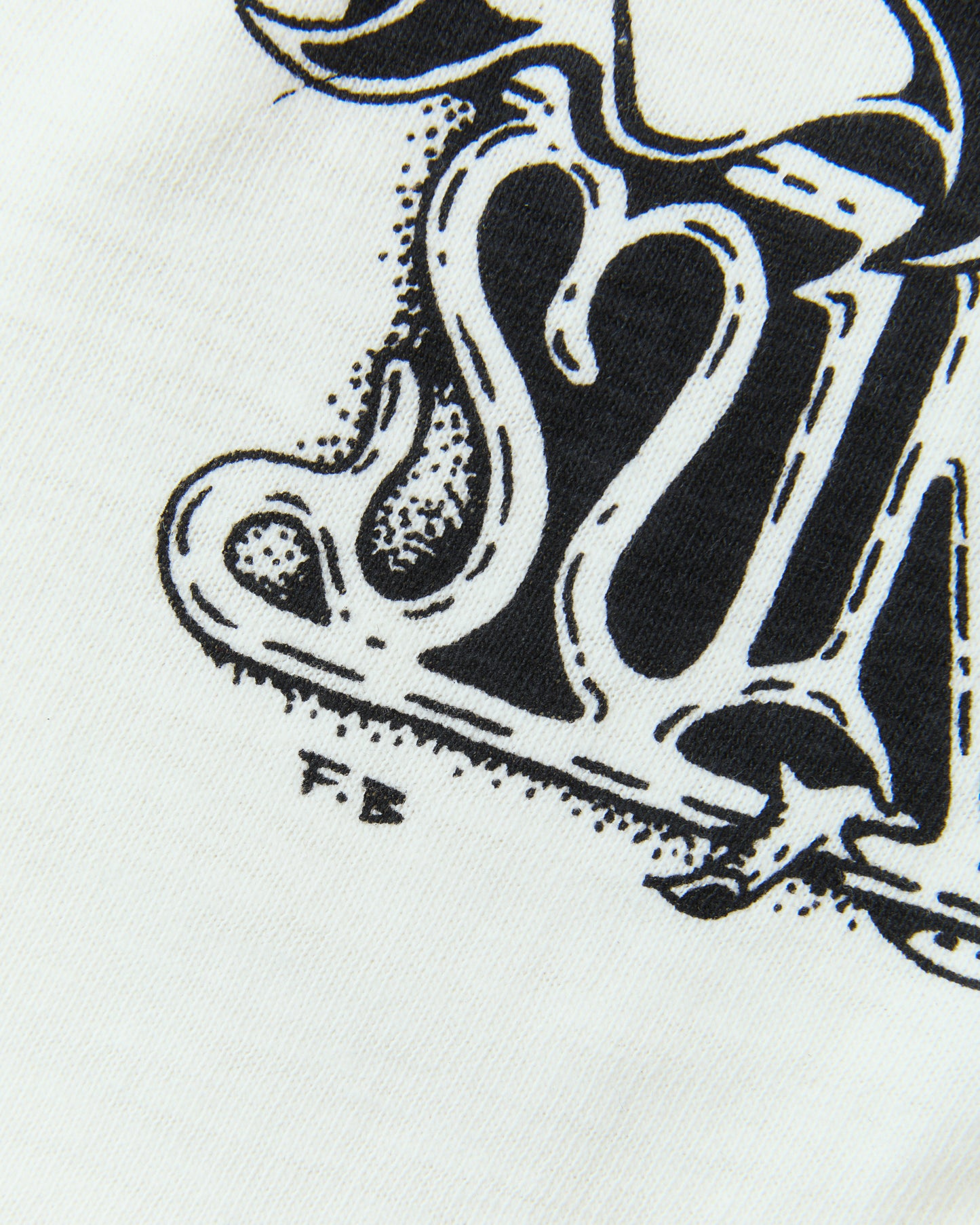 Second Sunrise x Fedja Budimir Screen Printed Ringer T-shirt