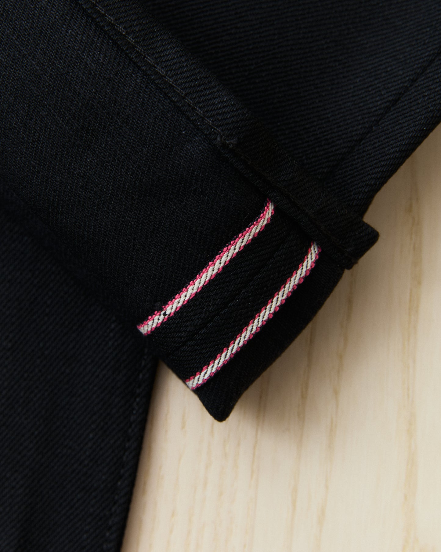 Momotaro MMJB0400 #400 Standard Wide 14.7oz Jeans Black