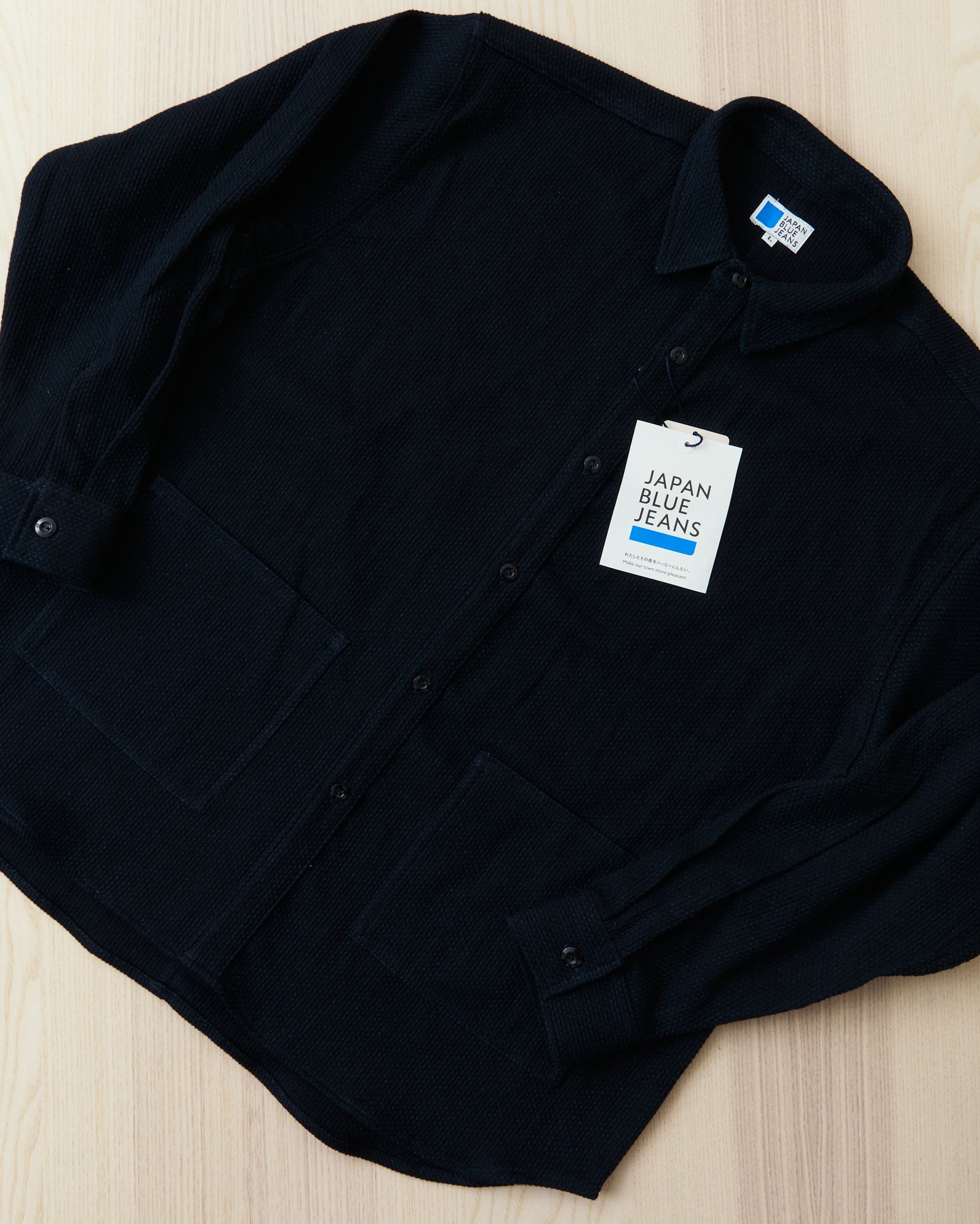 Japan Blue JBOT1317 Sashiko Big Shirts Jacket