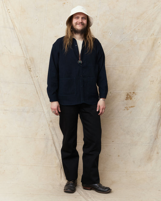 Japan Blue JBOT1317 Sashiko Big Shirts Jacket