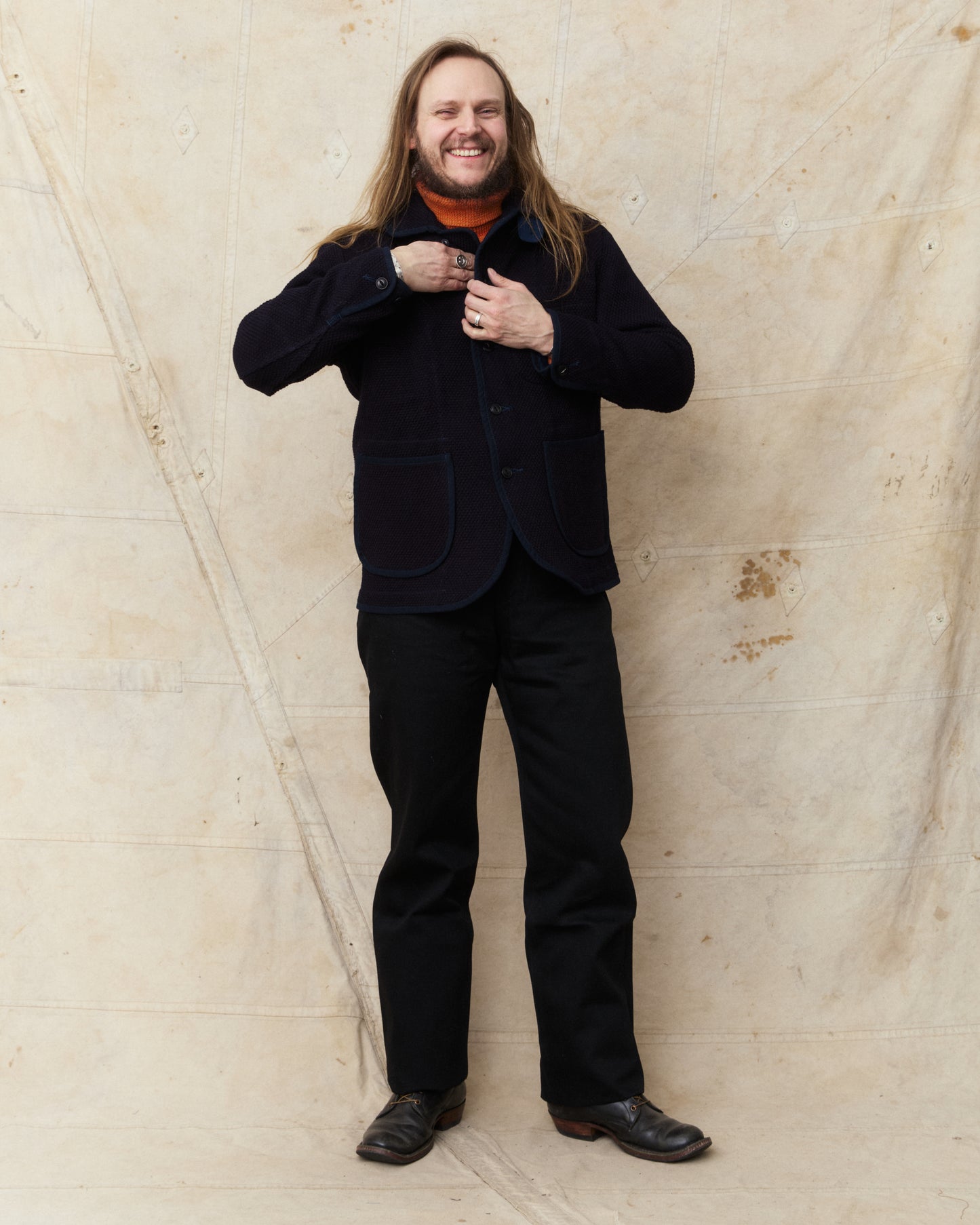 Momotaro MXOT1317 Heavy Sashiko Jacket