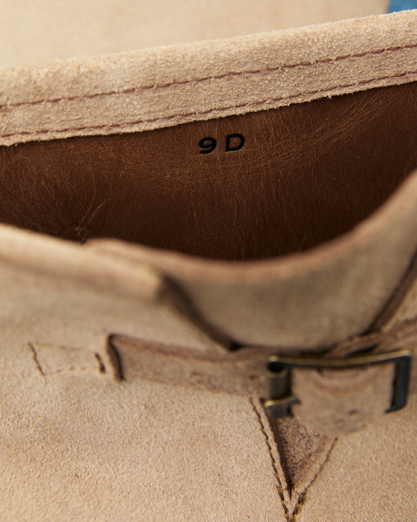 John Lofgren LK-003 Engineer Boots Horween Leather Natural Roughout