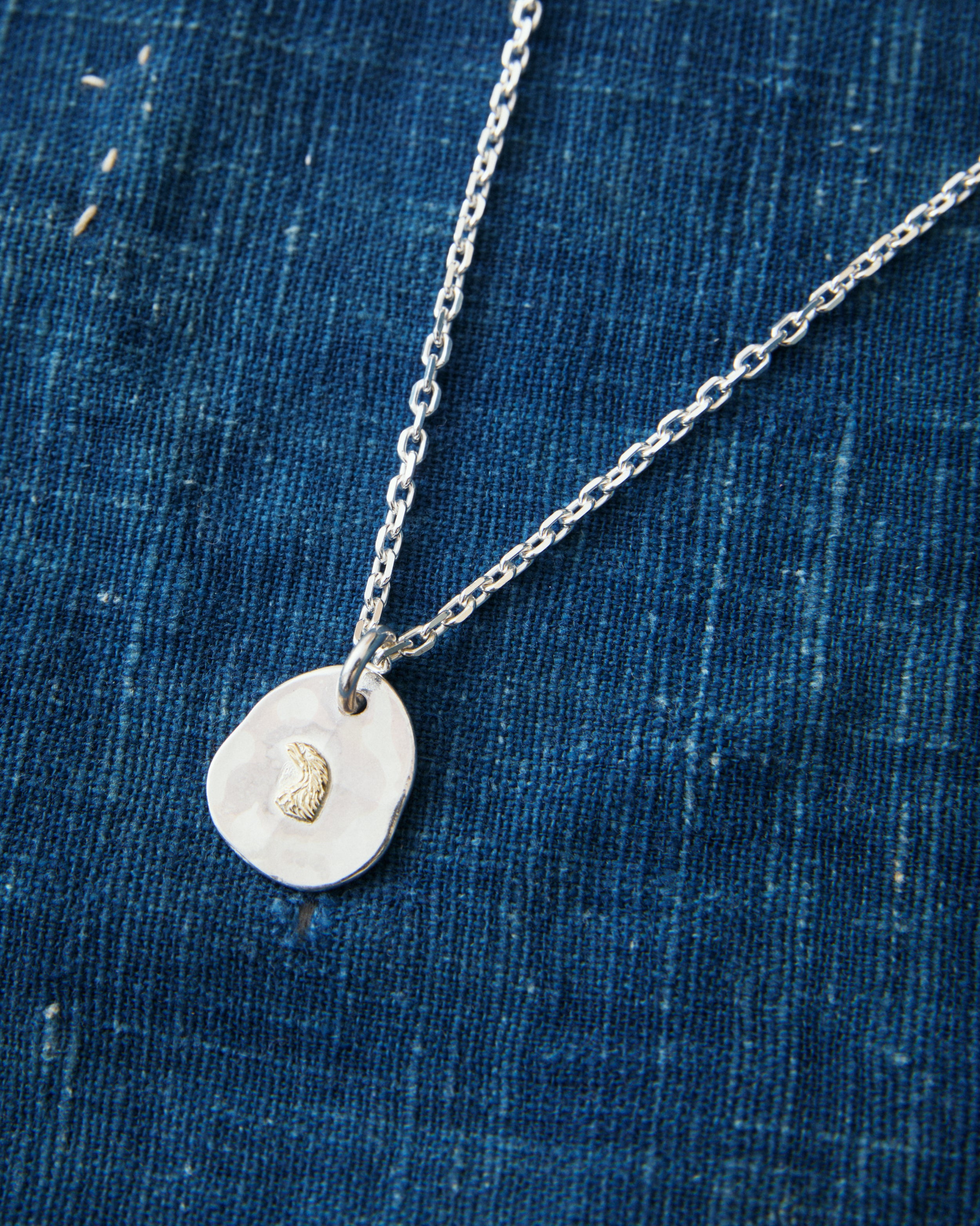 Larry Smith Eagle Head Pendant 18K Gold Accent EFNL-0038 – Second