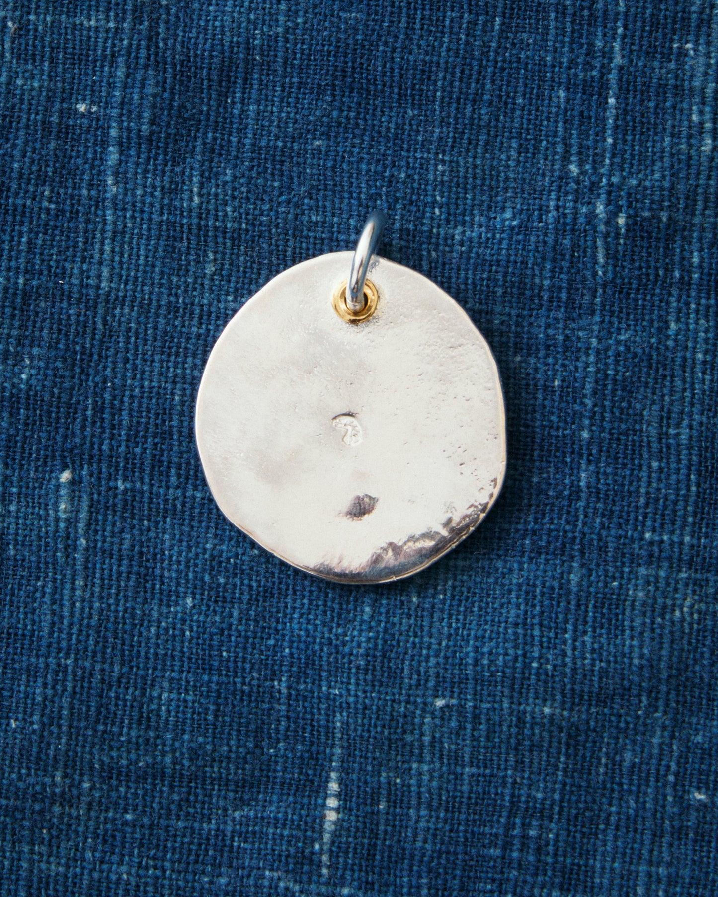 Larry Smith Karakusa Rose Pendant 18K 22K Gold NL-0181