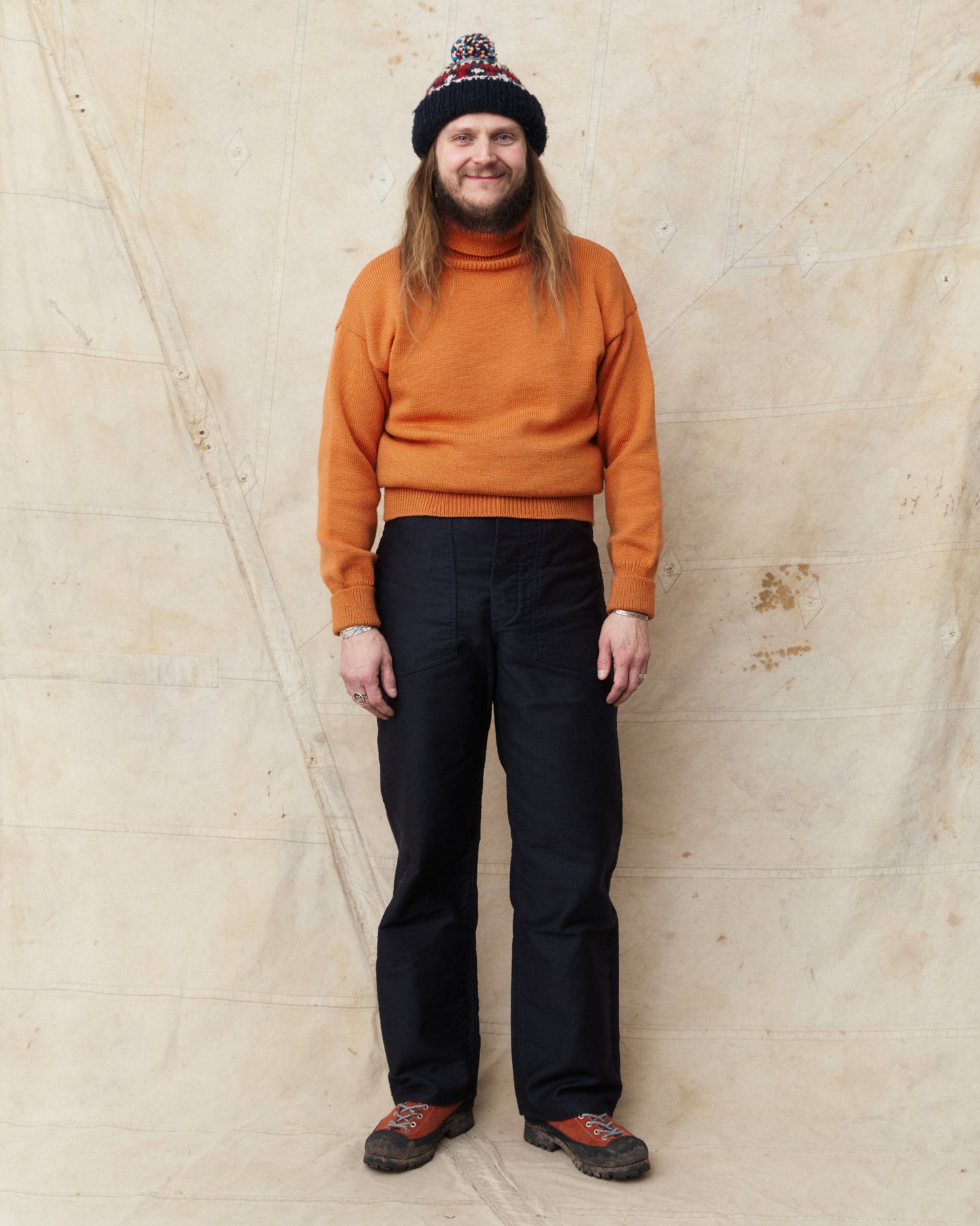 Buzz Rickson's Aviation Associates US Army Working Trousers Jungle Cloth Navy BR42597