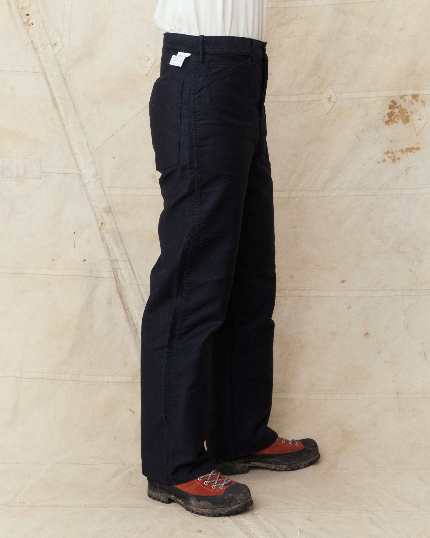 Buzz Rickson's Aviation Associates US Army Working Trousers Jungle Cloth Navy BR42597