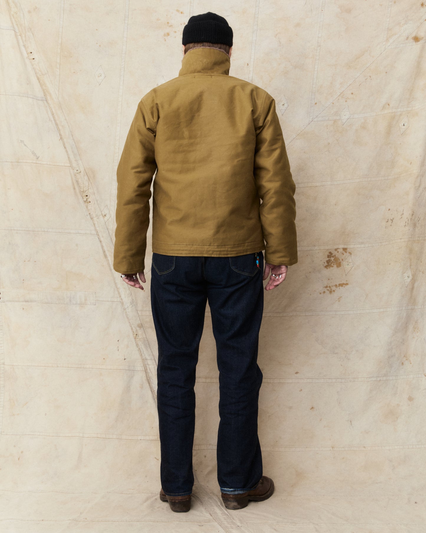 Buzz Rickson's BR15345 Type N-1 Deck Khaki Demotex