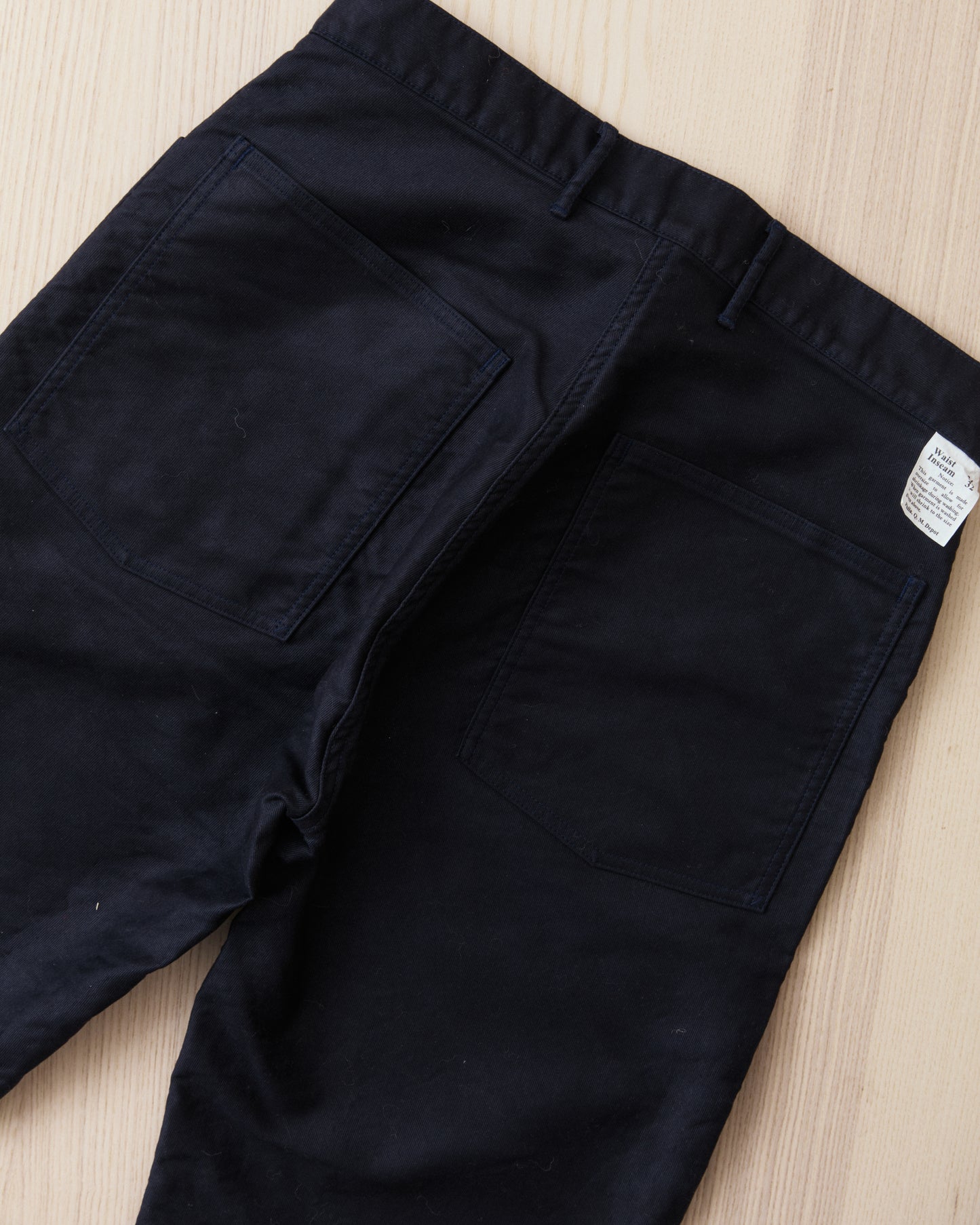 Buzz Rickson's Aviation Associates US Army Working Trousers Jungle Cloth Navy BR42597