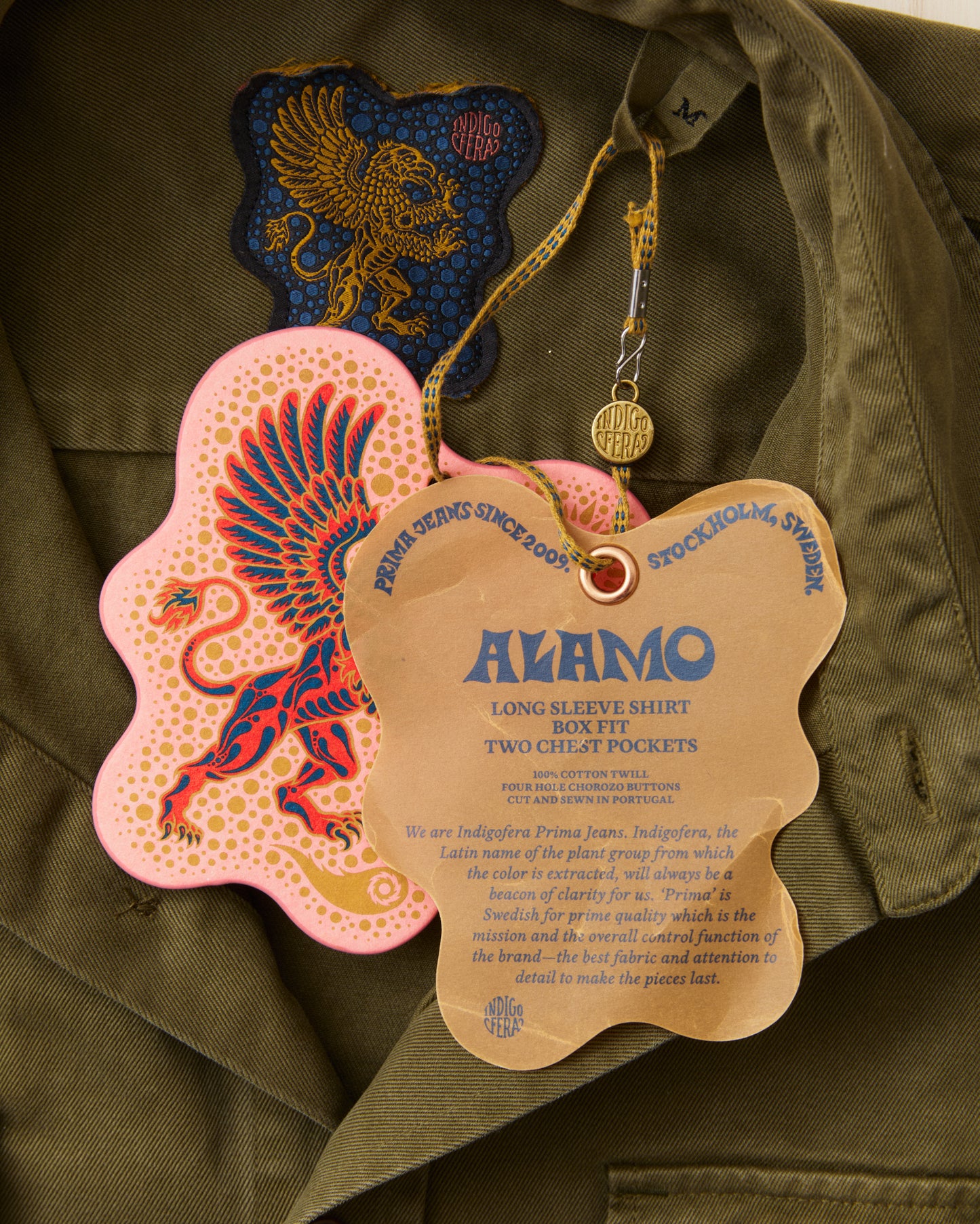 Indigofera Alamo Shirt Olive