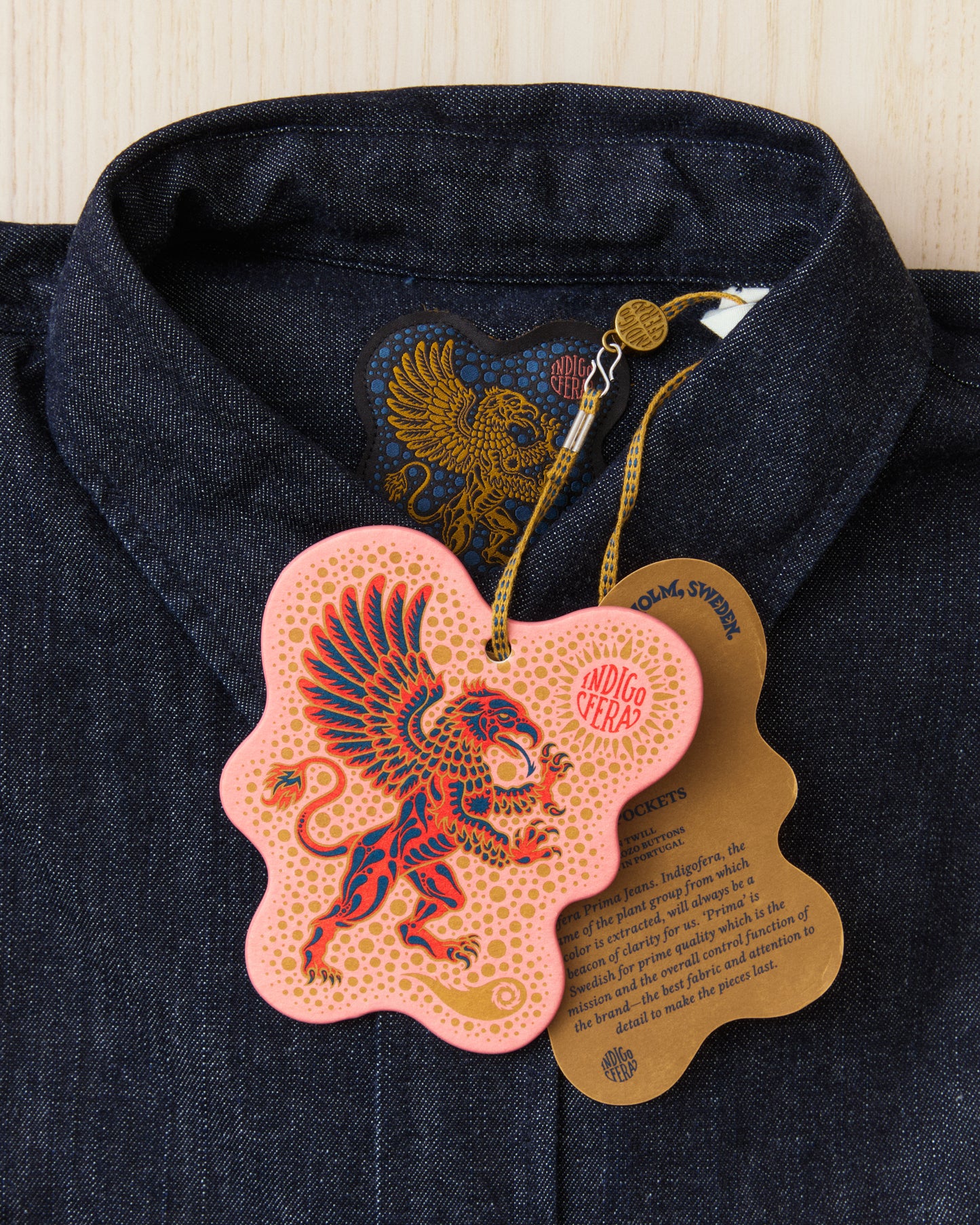 Indigofera Alamo Shirt 8oz Denim Indigo