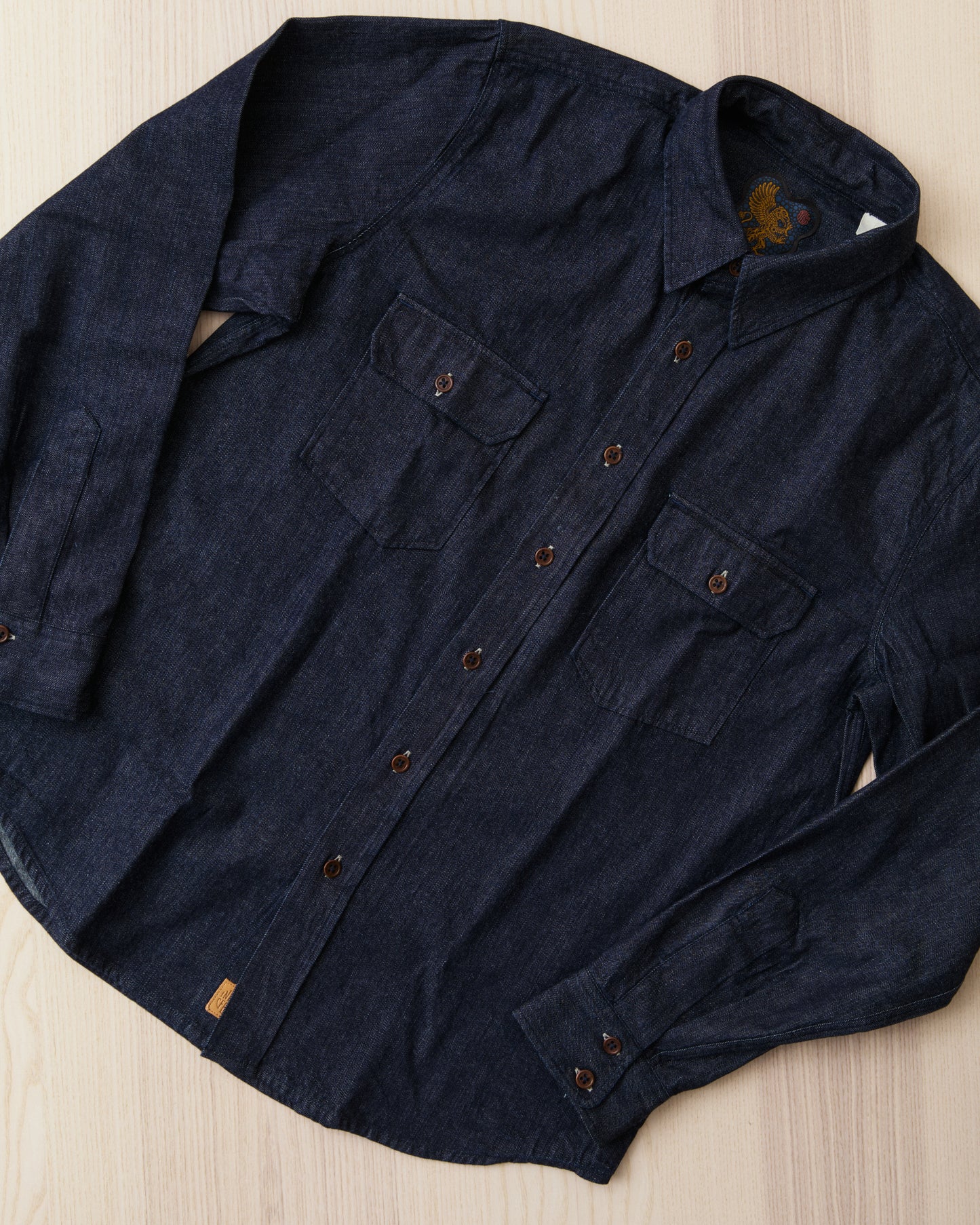 Indigofera Alamo Shirt 8oz Denim Indigo