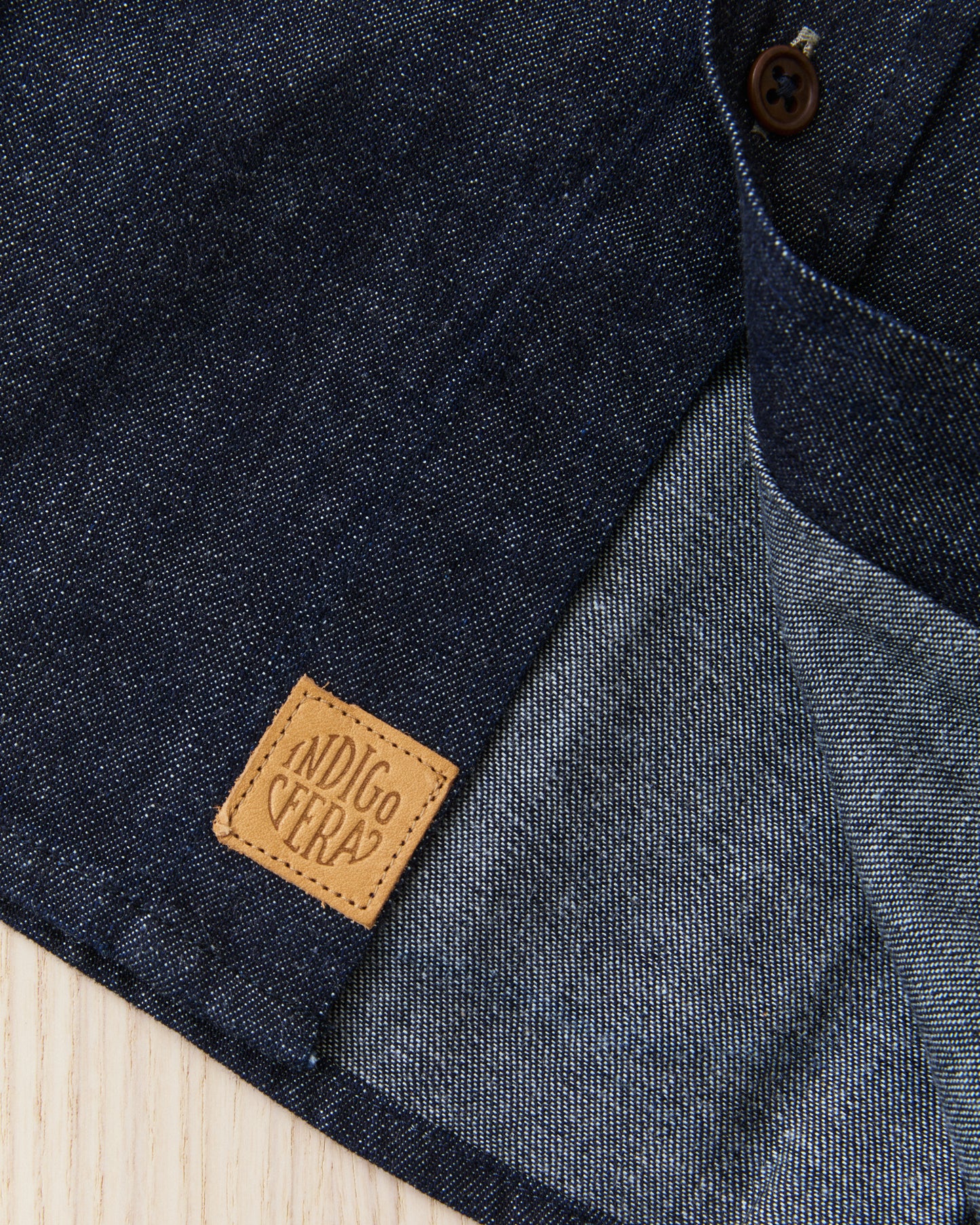 Indigofera Alamo Shirt 8oz Denim Indigo