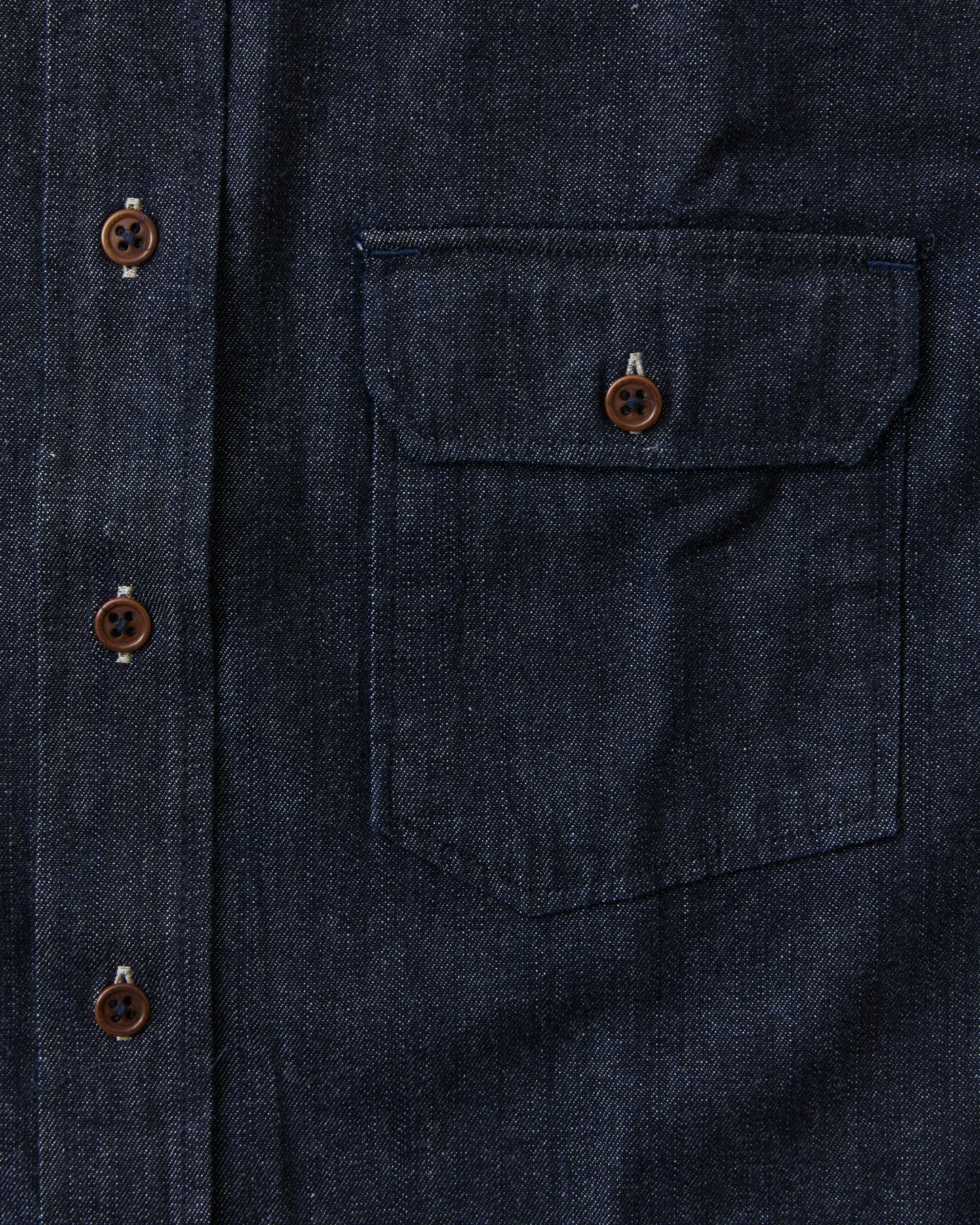 Indigofera Alamo Shirt 8oz Denim Indigo