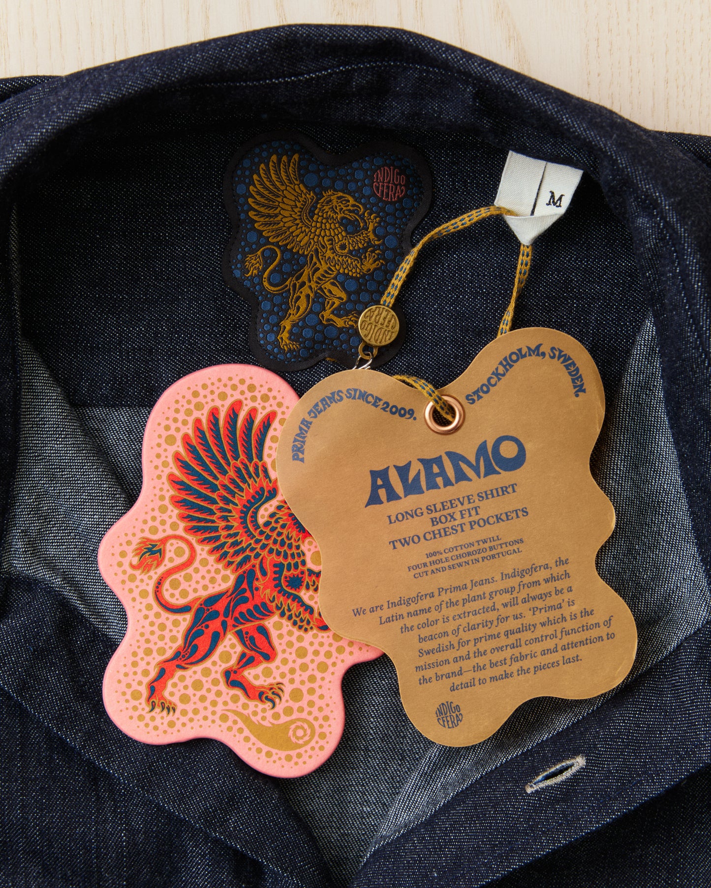 Indigofera Alamo Shirt 8oz Denim Indigo