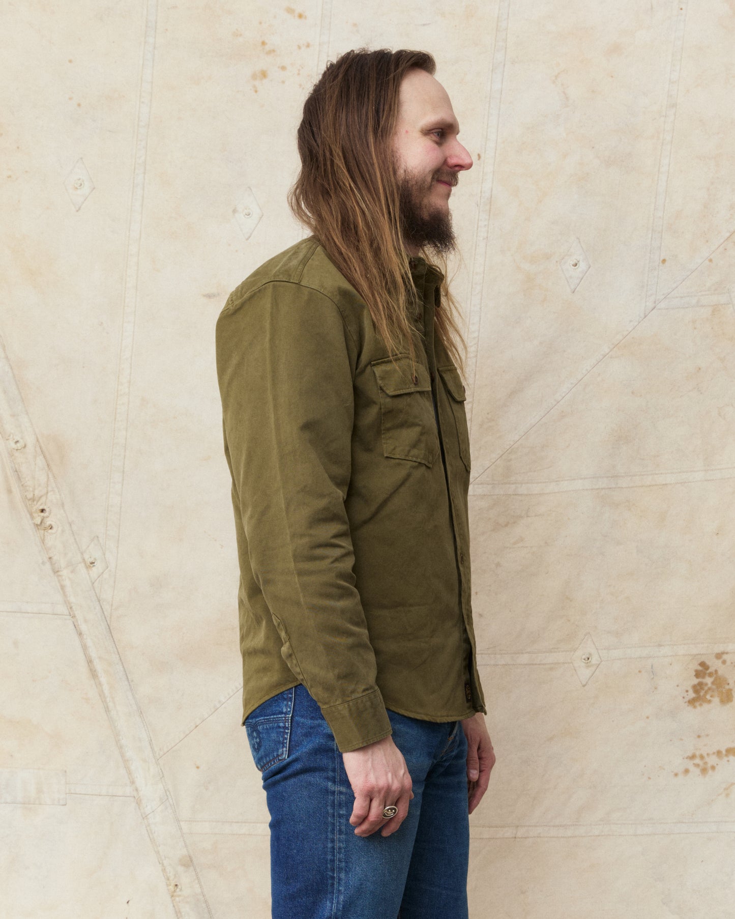 Indigofera Alamo Shirt Olive