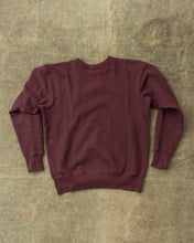 Second Hand Warehouse & Co Lot. 403 Loop-Wheel Sweatshirt Bordeaux Size 44