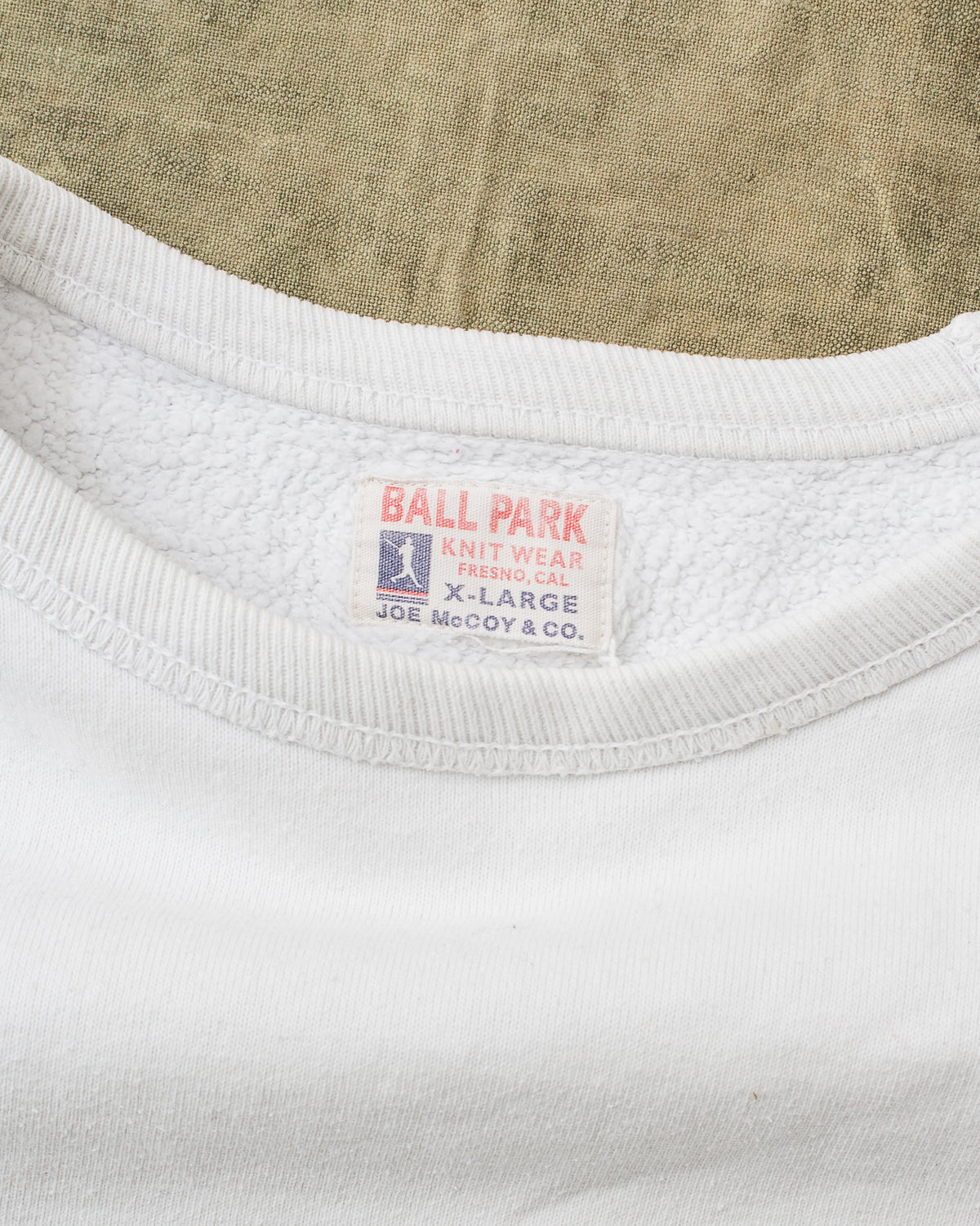 Second Hand The Real McCoy's Ballpark Sweatshirt Size XL