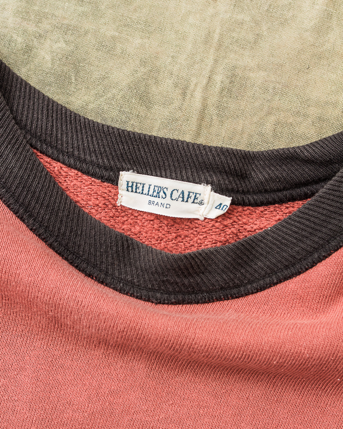 Second Hand Heller's Cafe Loop-Wheel Sweatshirt Size 40