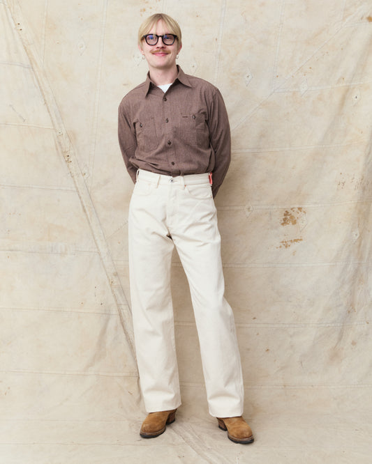 Indigofera Duke Smithson Canvas Ecru Rinsed