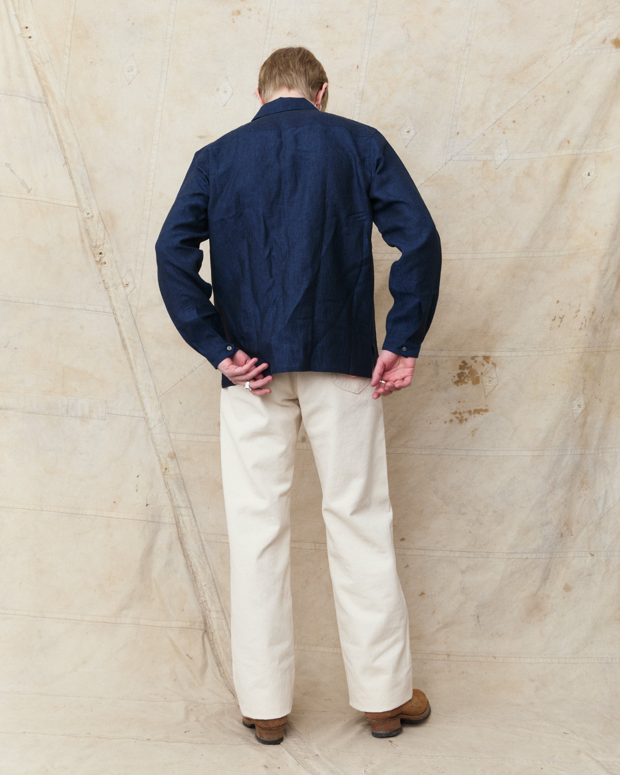 Bryceland's The Baseball Label Cabana Shirt Navy – Second Sunrise