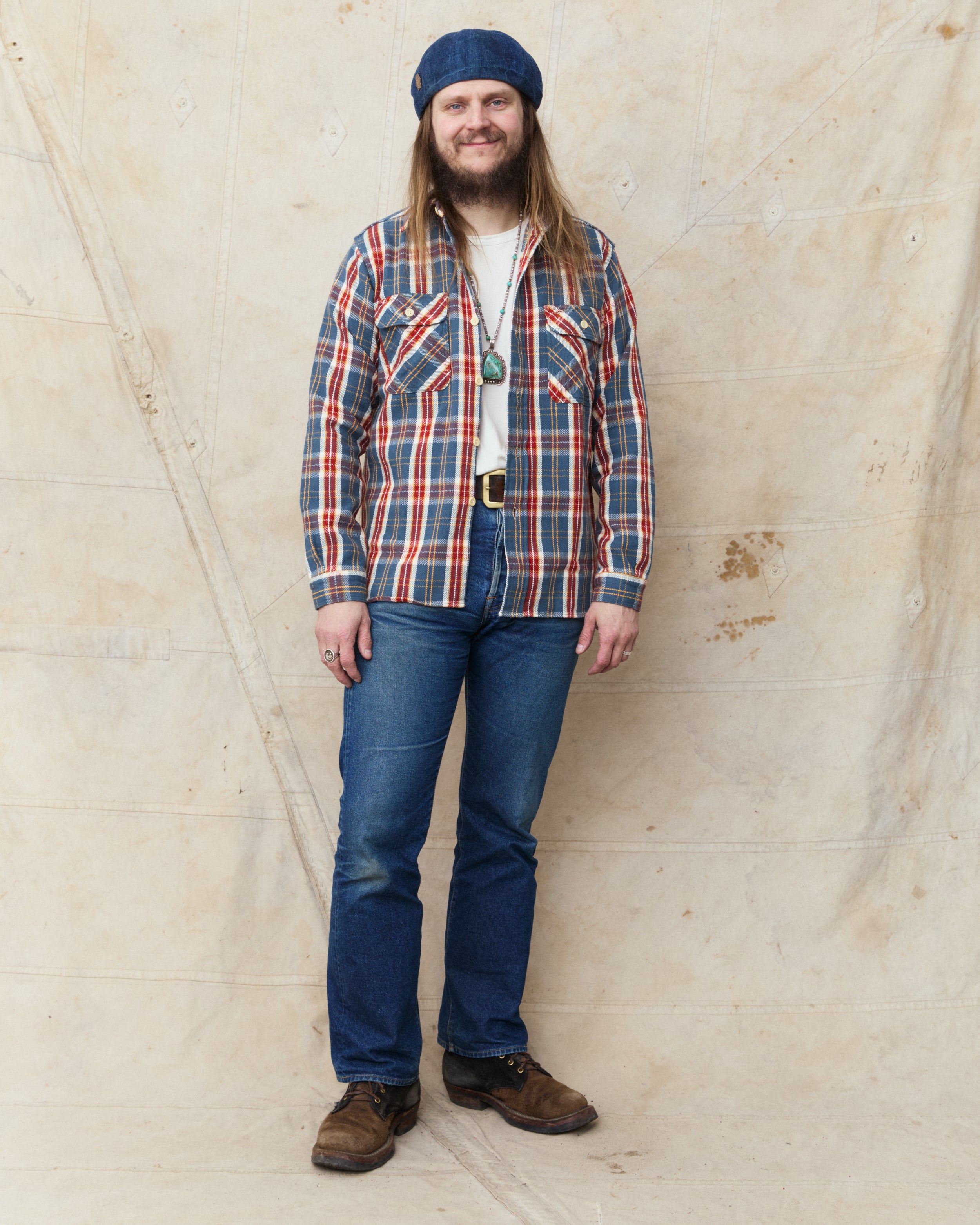 Warehouse & Co. Lot 3104 Flannel Shirt Navy – Second Sunrise