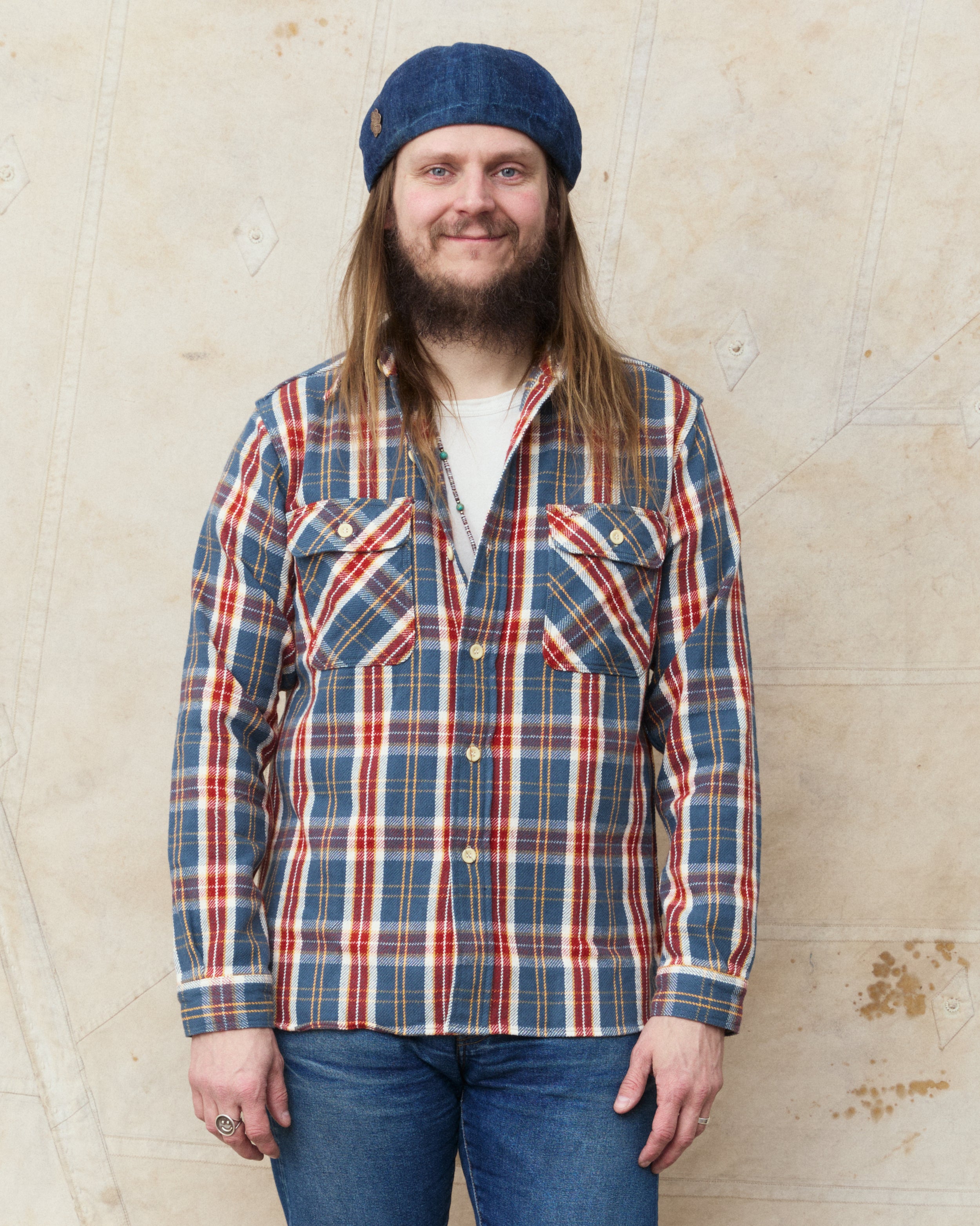 Warehouse & Co. Lot 3104 Flannel Shirt Navy – Second Sunrise