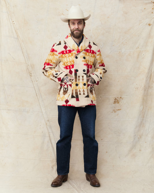 Warehouse & Co. John Gluckow Lot JG-44 Wool Blanket Pattern Makinaw Coat