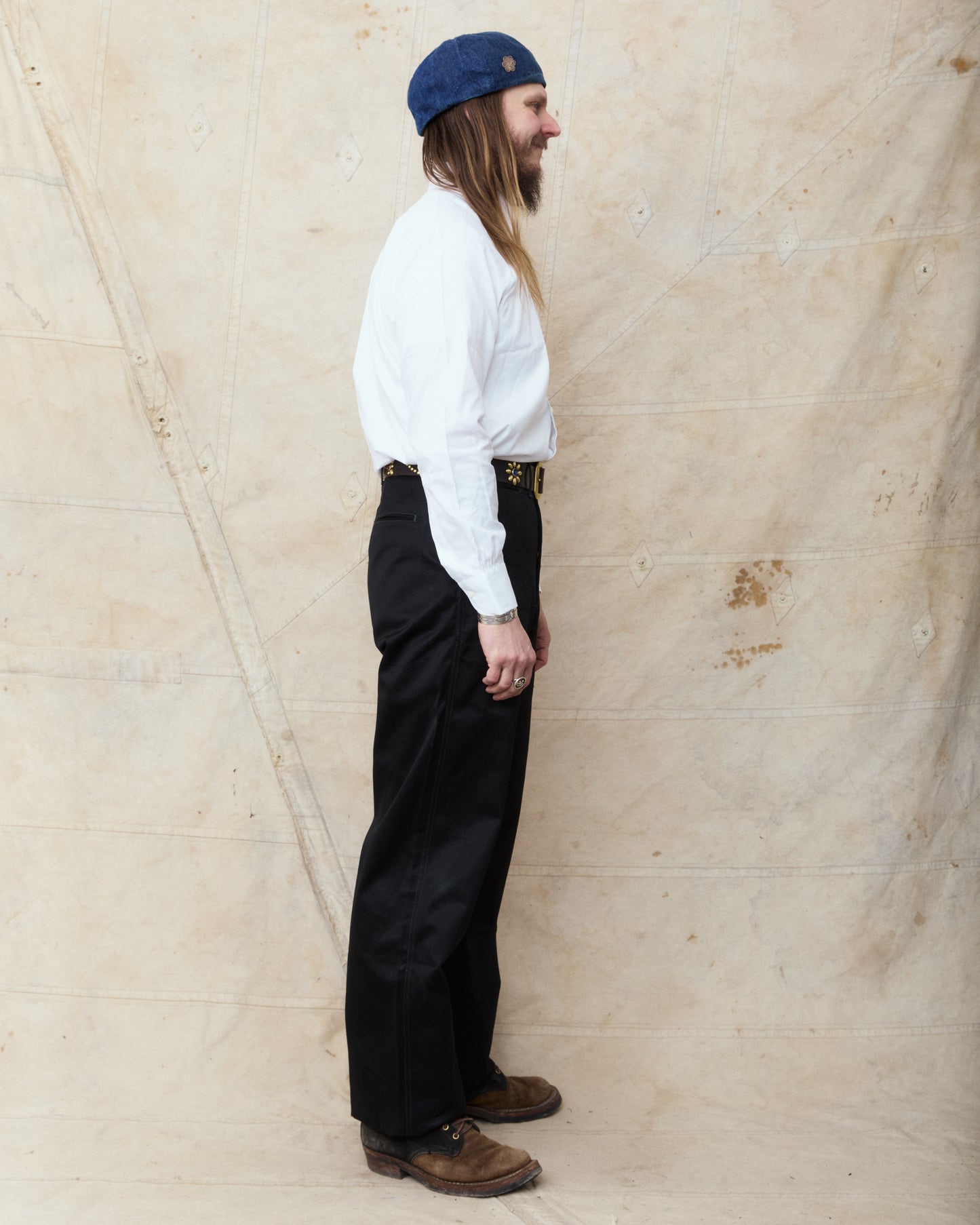 Bryceland's The Black HK Label Perfect OCBD Shirt White