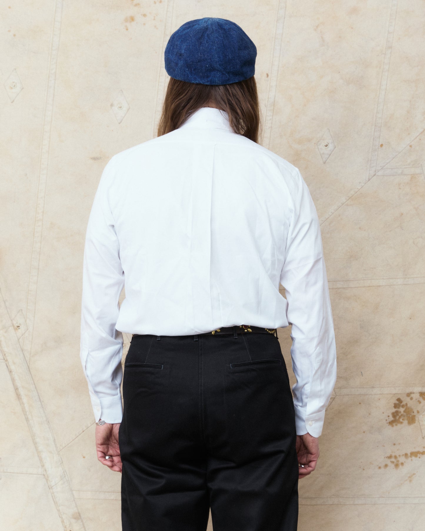 Bryceland's The Black HK Label Perfect OCBD Shirt White