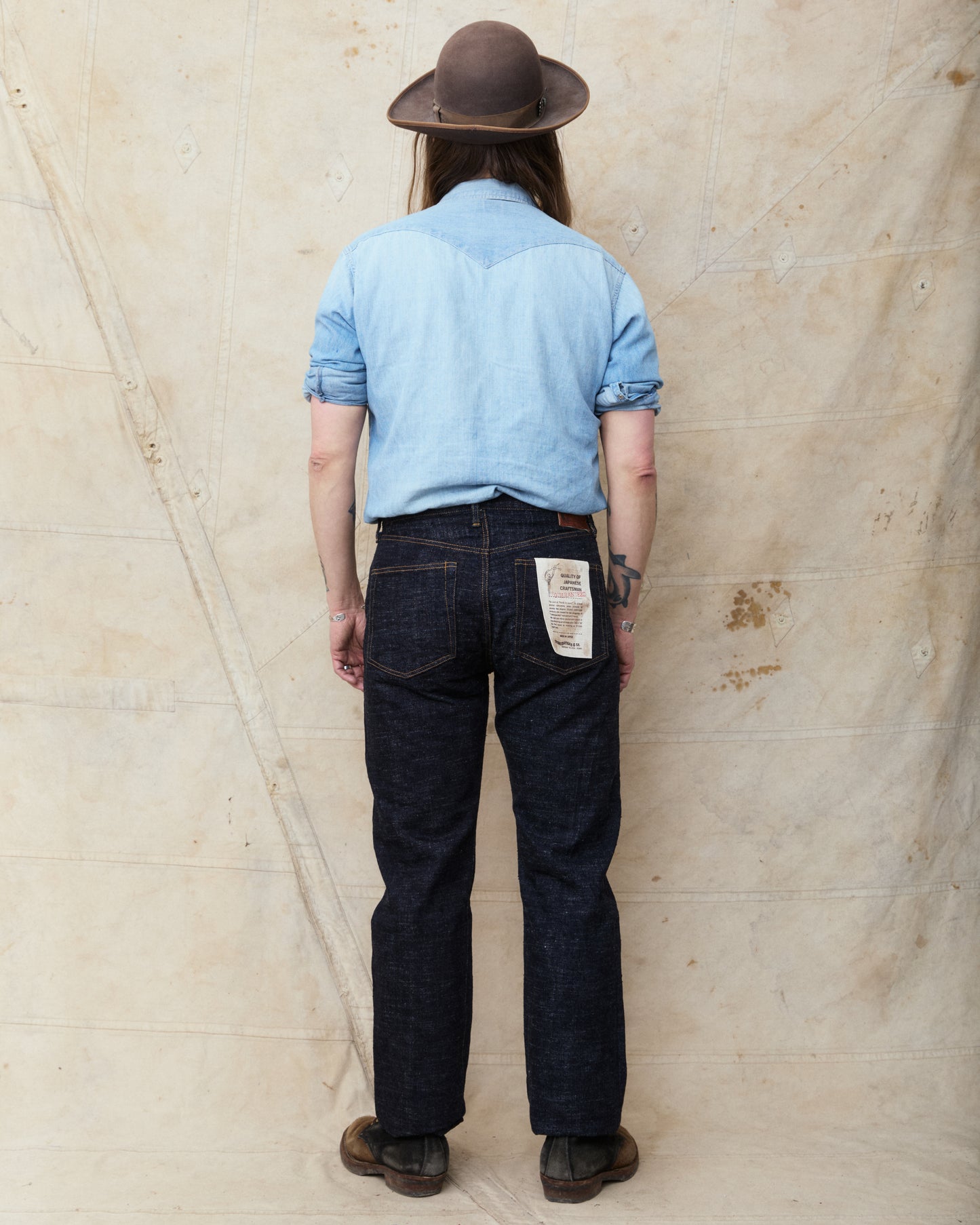 Studio D'artisan & Sa. SD-1001W GL3 Regular Straight Jeans One Wash