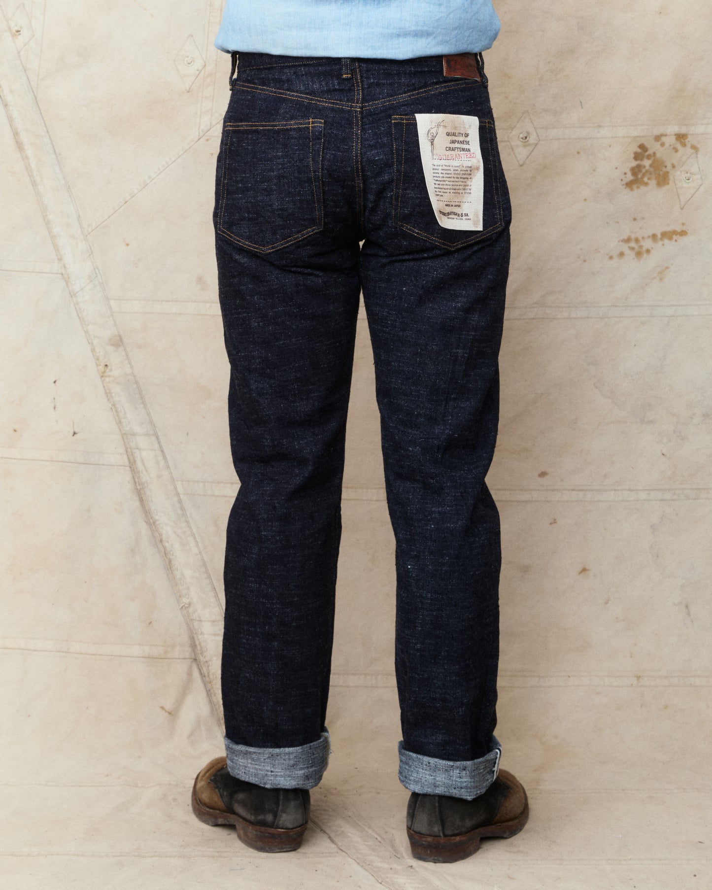Studio D'artisan & Sa. SD-1001W GL3 Regular Straight Jeans One Wash