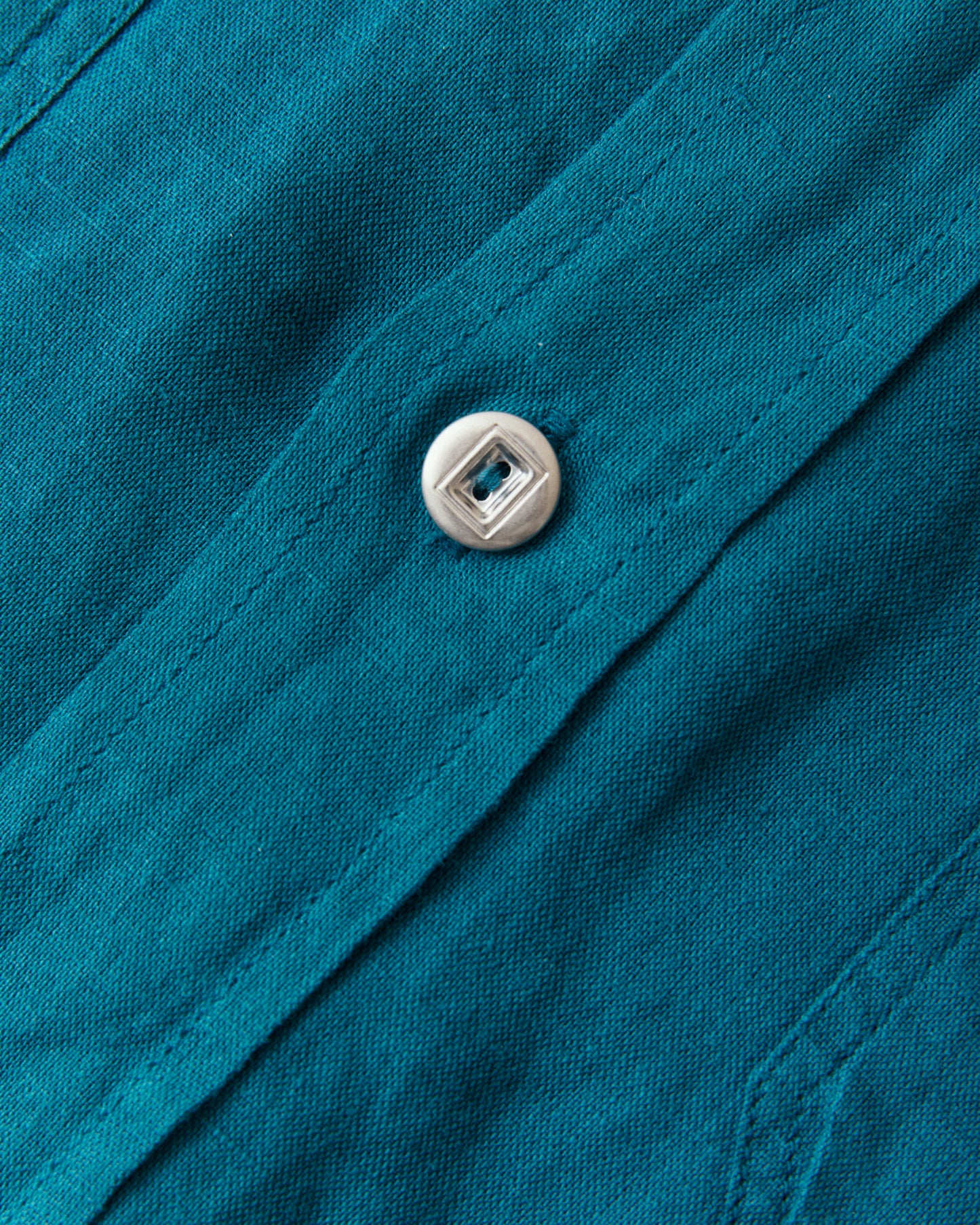 Indigofera McAllen Shirt Ocean Blue Canvas