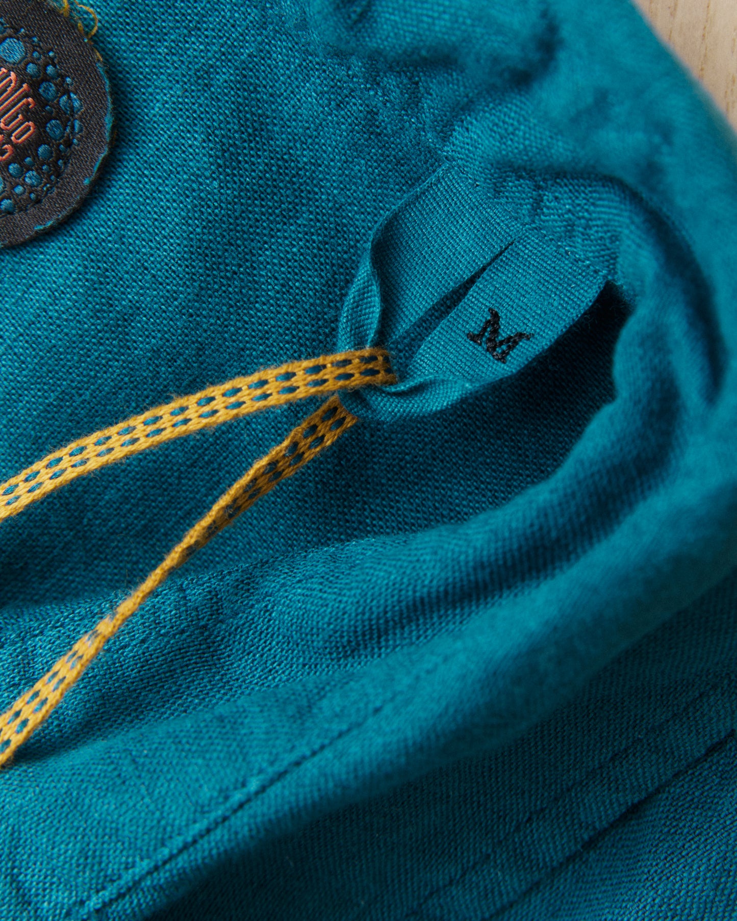 Indigofera McAllen Shirt Ocean Blue Canvas
