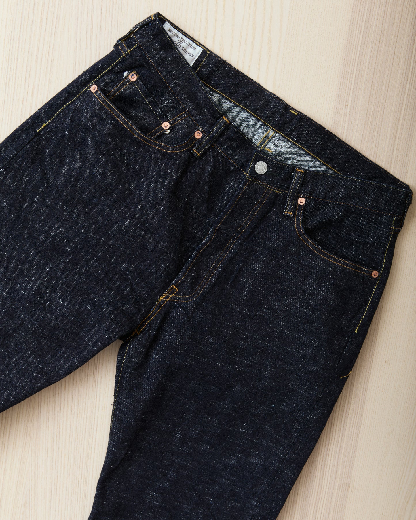 Studio D'artisan & Sa. SD-1001W GL3 Regular Straight Jeans One Wash