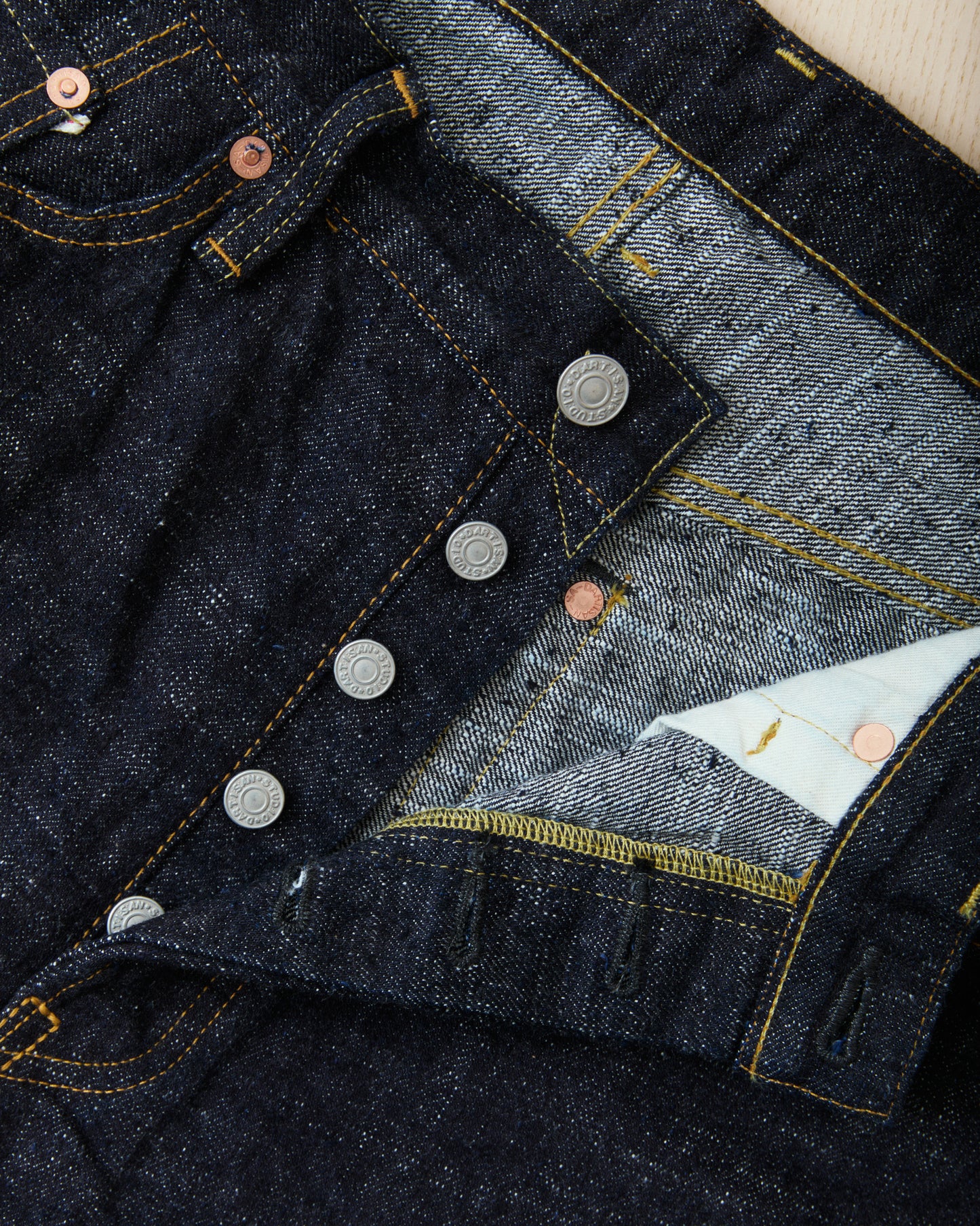 Studio D'artisan & Sa. SD-1001W GL3 Regular Straight Jeans One Wash