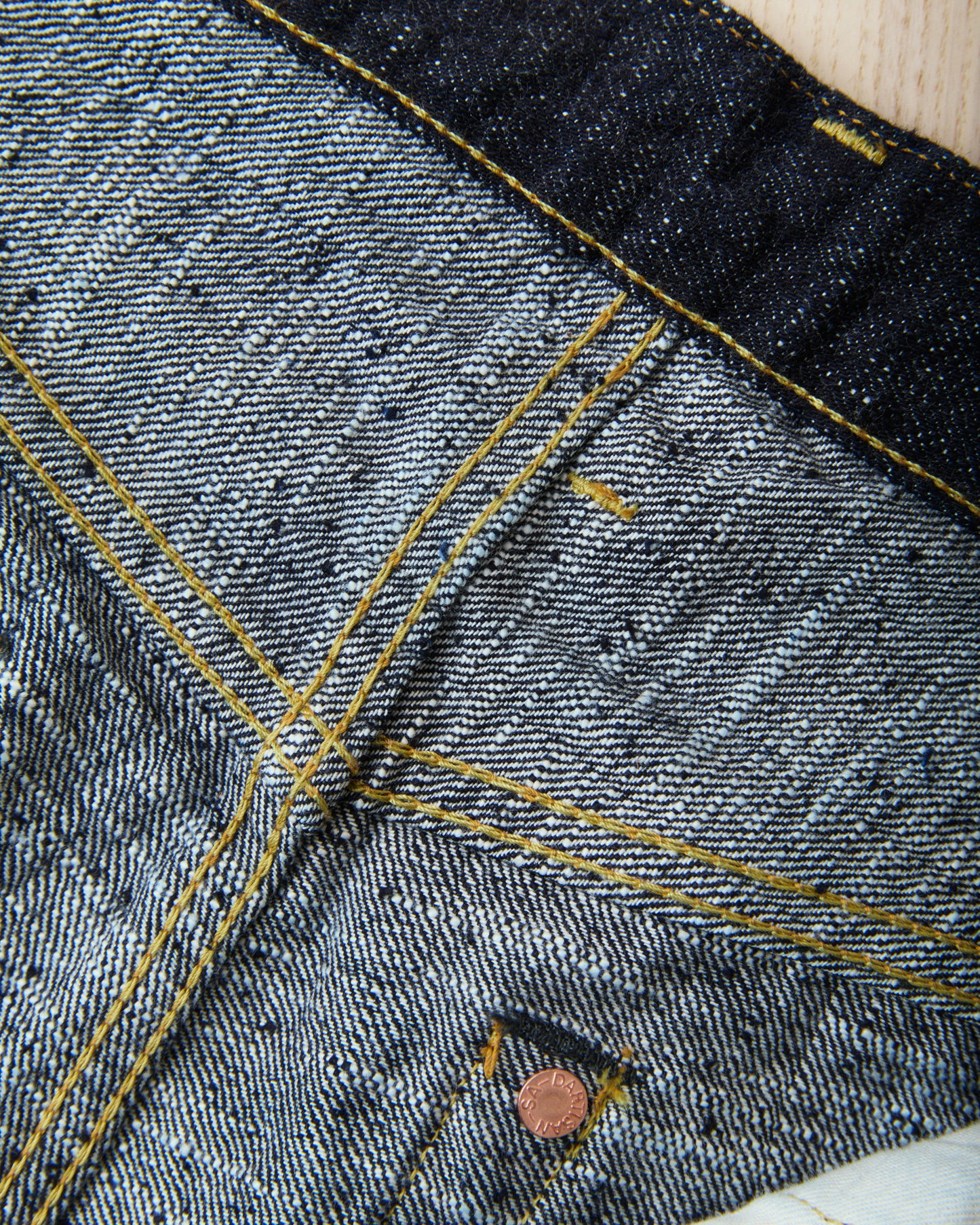 Studio D'artisan & Sa. SD-1001W GL3 Regular Straight Jeans One Wash