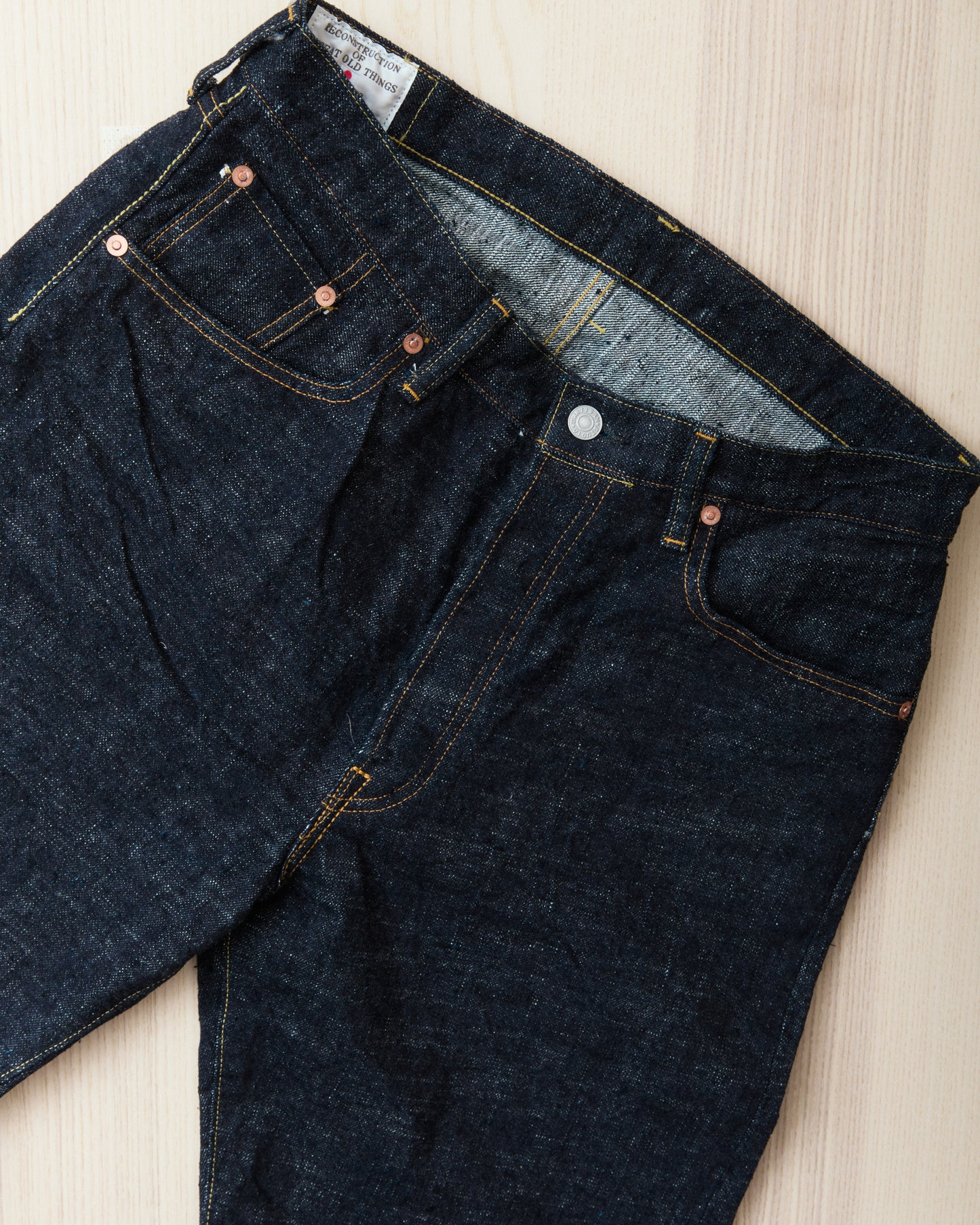 Studio D'artisan & Sa. SD-1002W GL3 Wide Straight Jeans One Wash