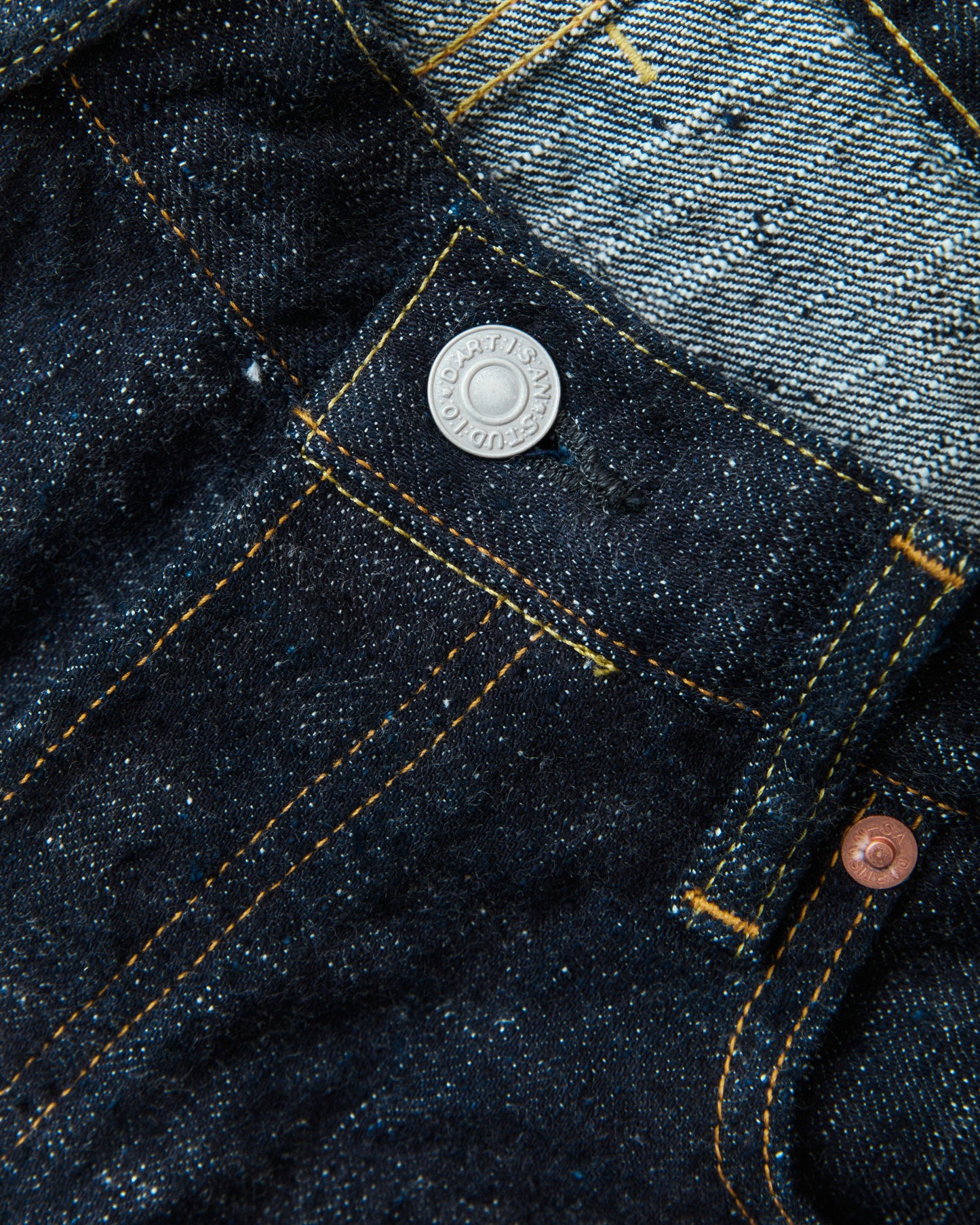 Studio D'artisan & Sa. SD-1002W GL3 Wide Straight Jeans One Wash