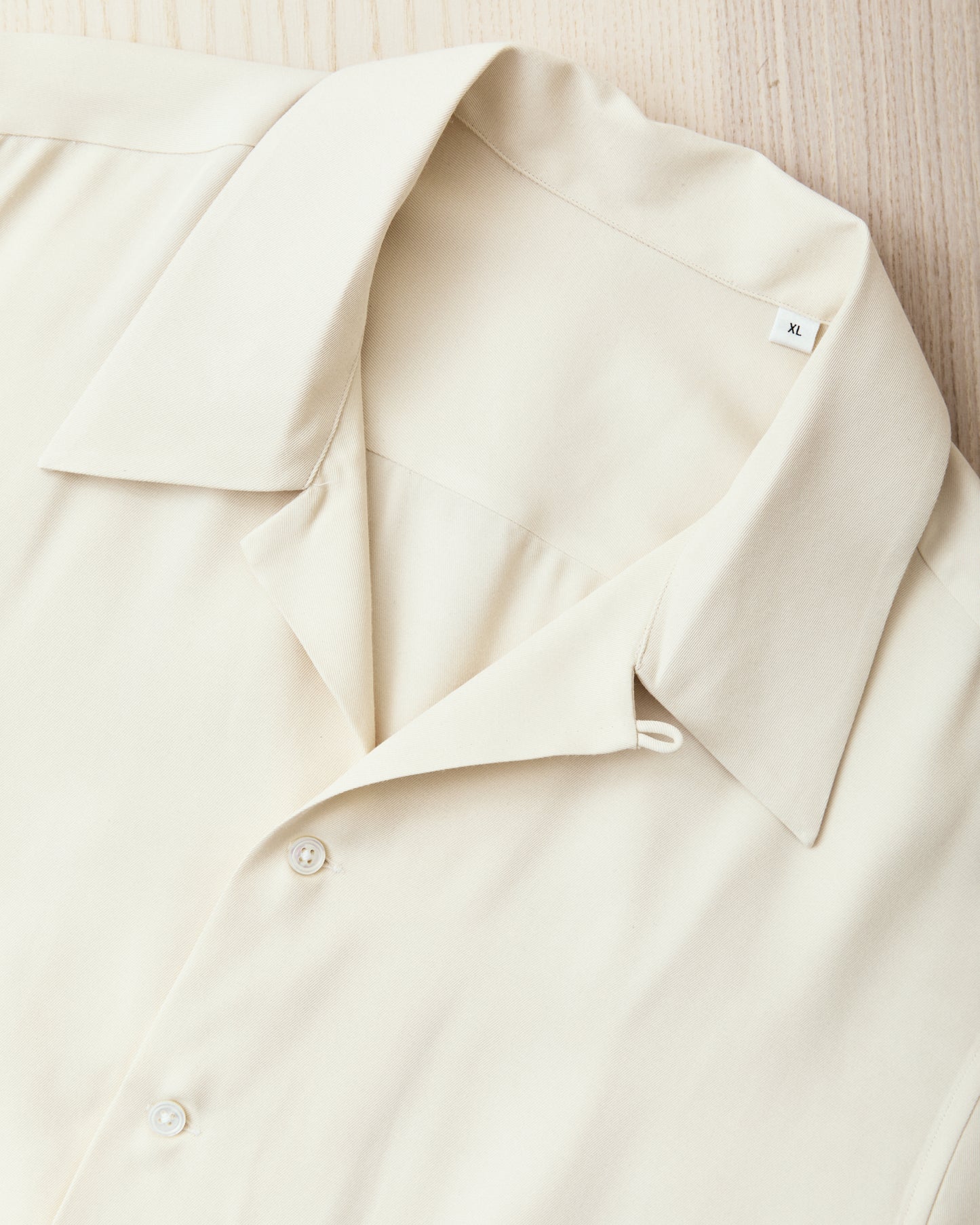 Bryceland's The Baseball Label Bowling Blouson Rayon White