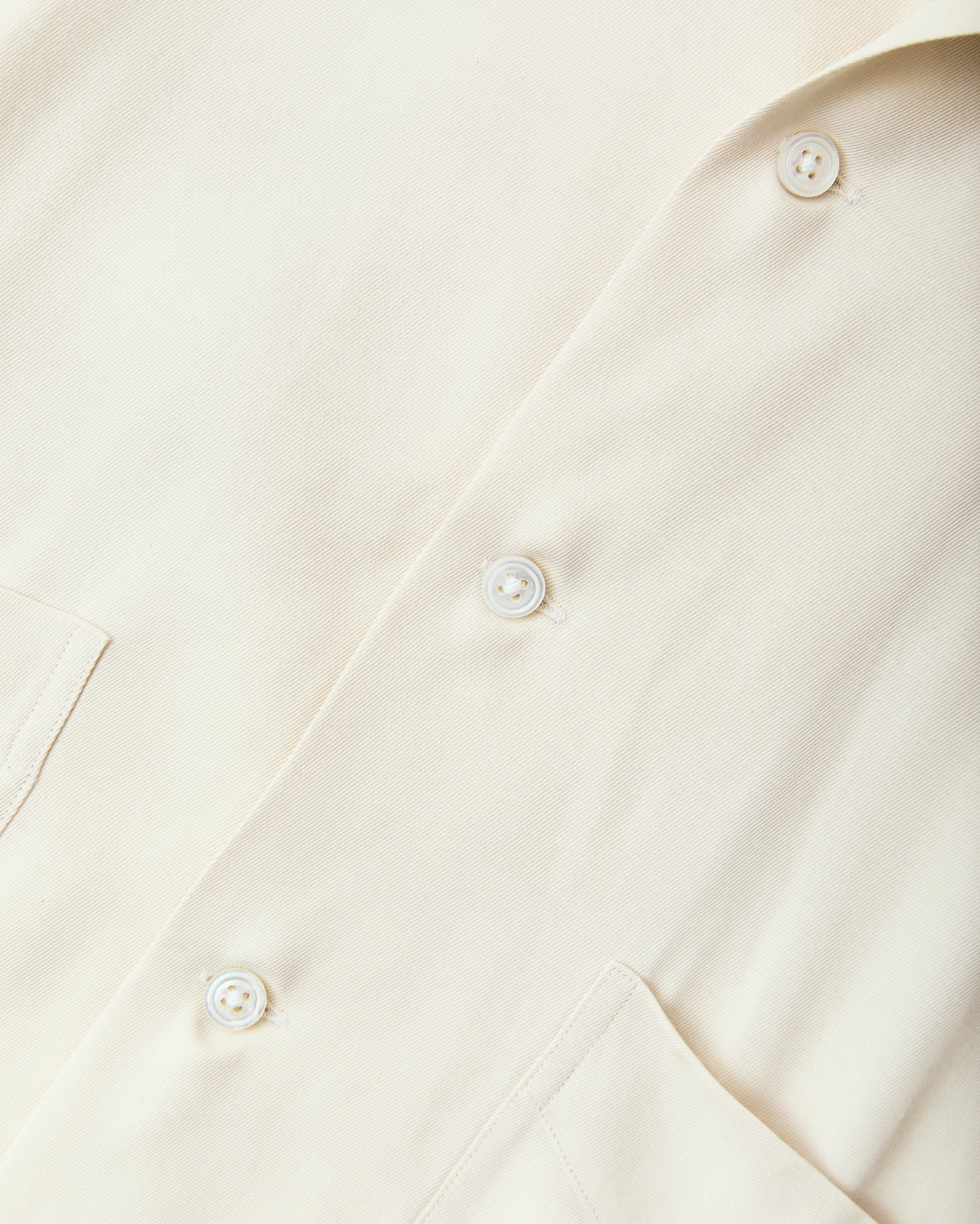 Bryceland's The Baseball Label Bowling Blouson Rayon White