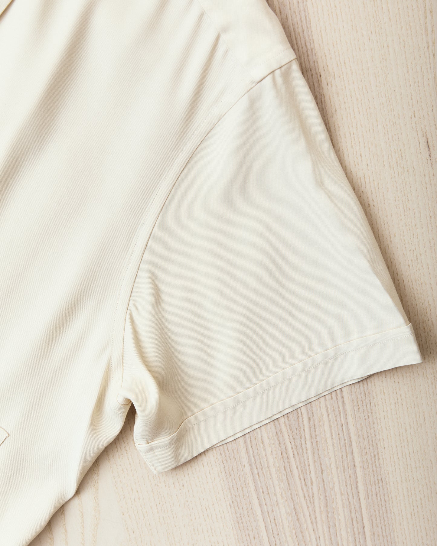 Bryceland's The Baseball Label Bowling Blouson Rayon White