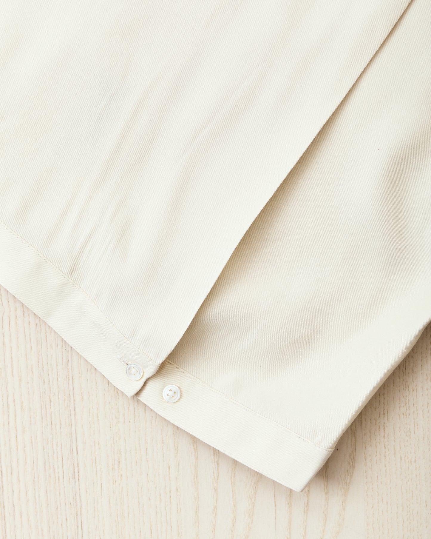 Bryceland's The Baseball Label Bowling Blouson Rayon White