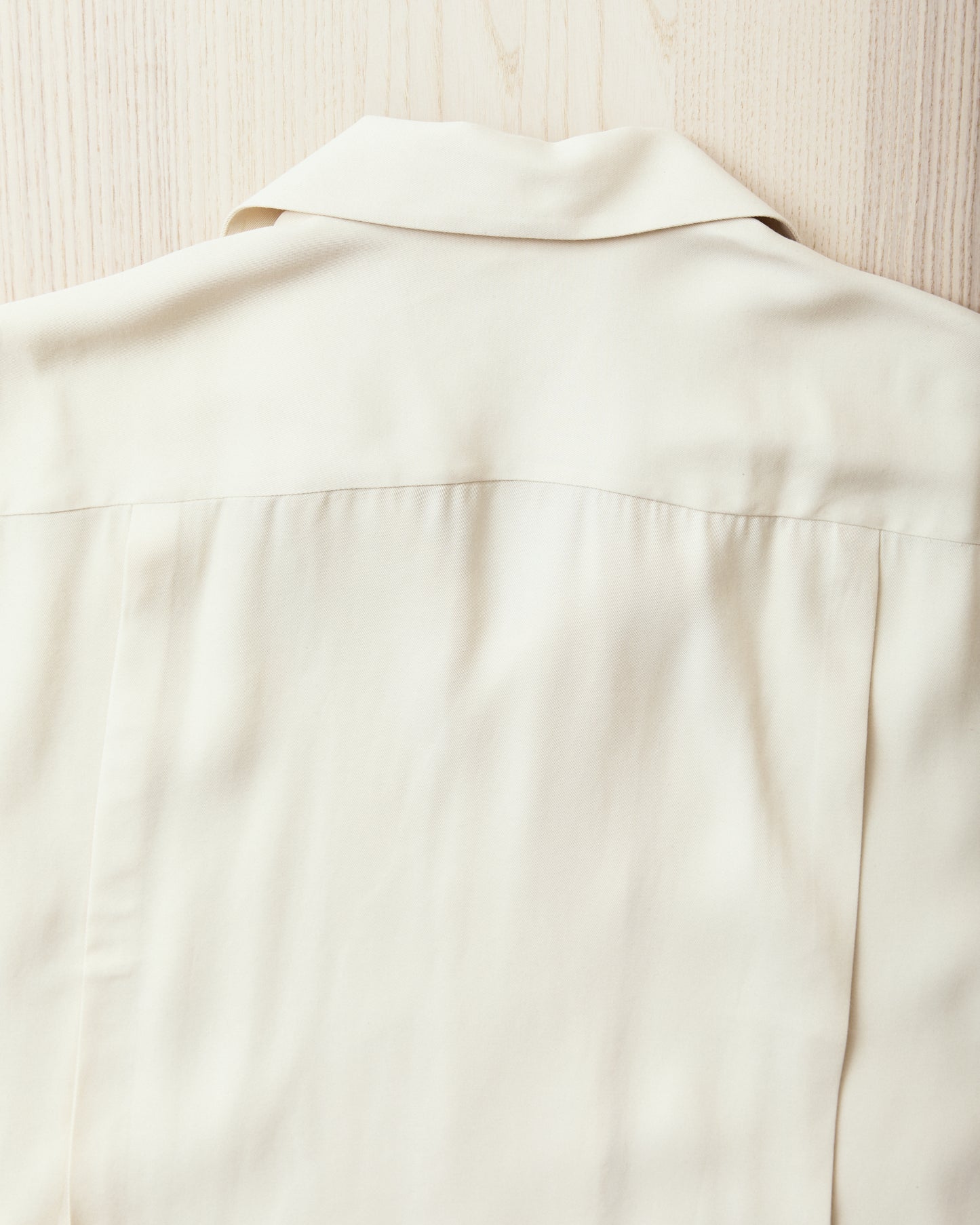 Bryceland's The Baseball Label Bowling Blouson Rayon White