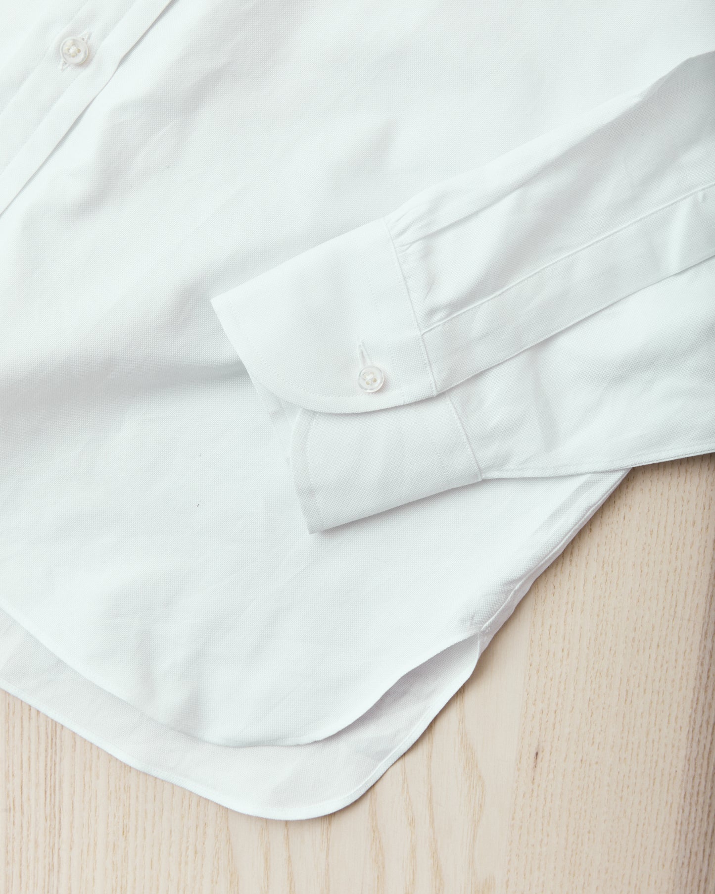 Bryceland's The Black HK Label Perfect OCBD Shirt White