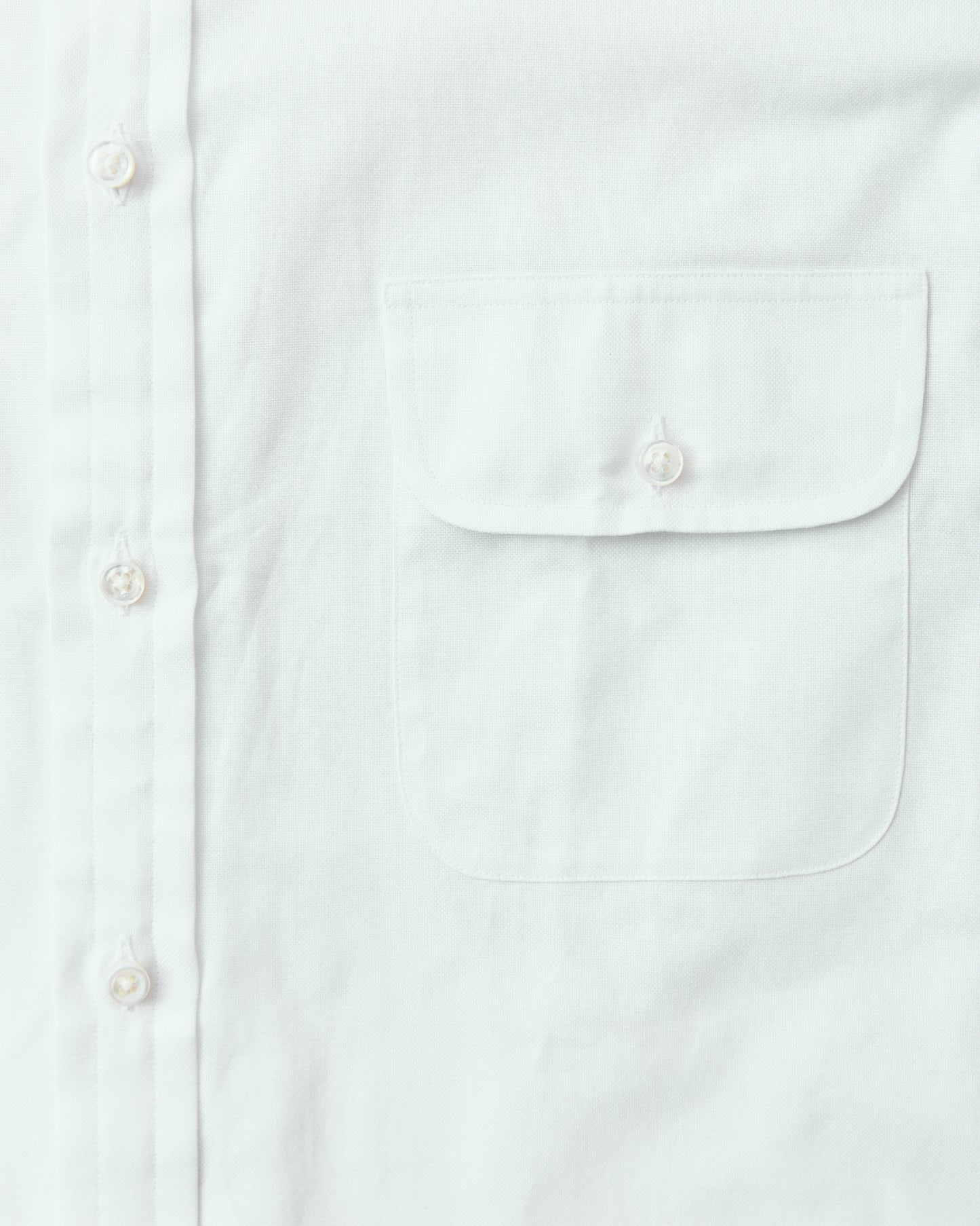 Bryceland's The Black HK Label Perfect OCBD Shirt White