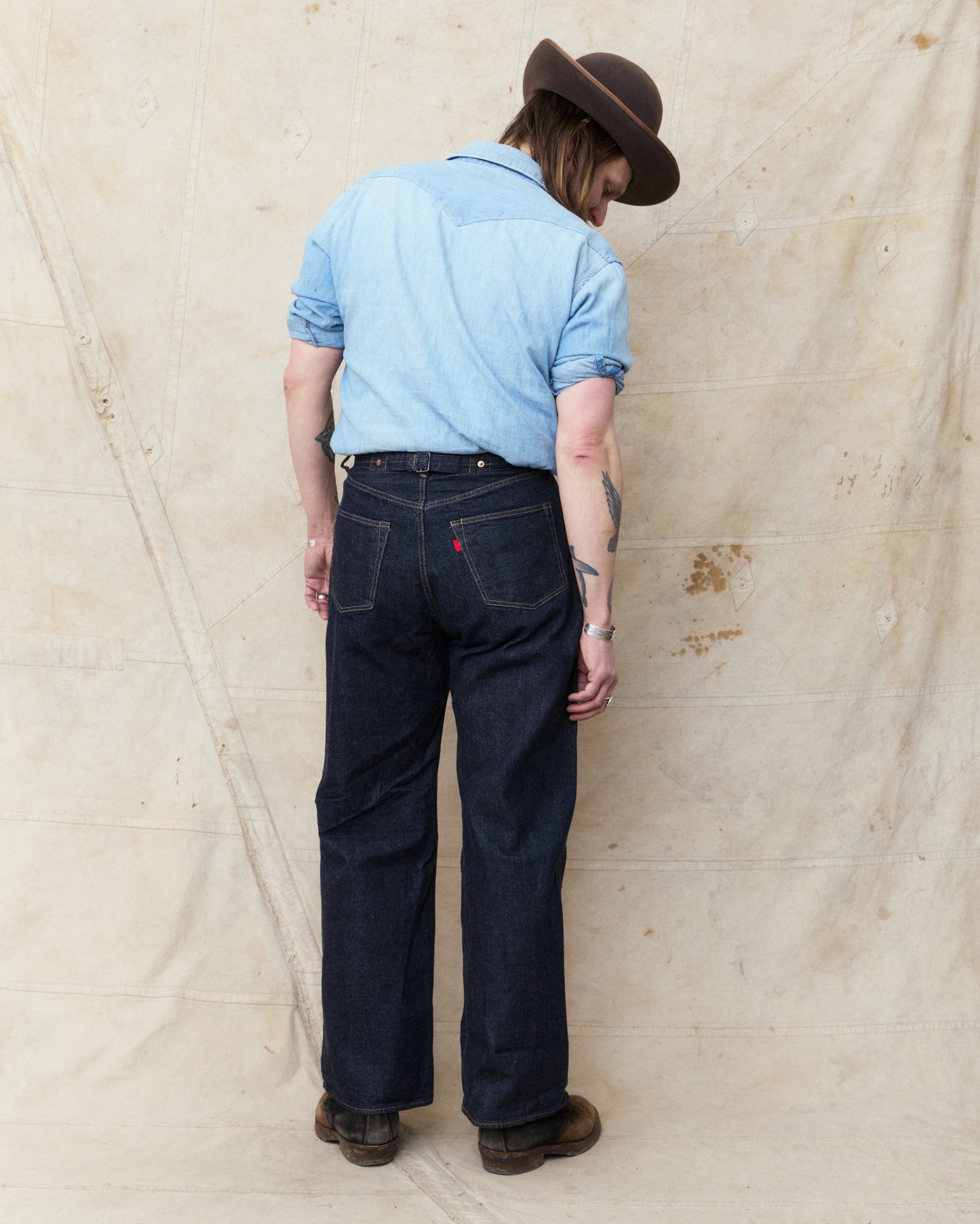 Bryceland's The Emmeline Label Janet Jeans Indigo One Wash
