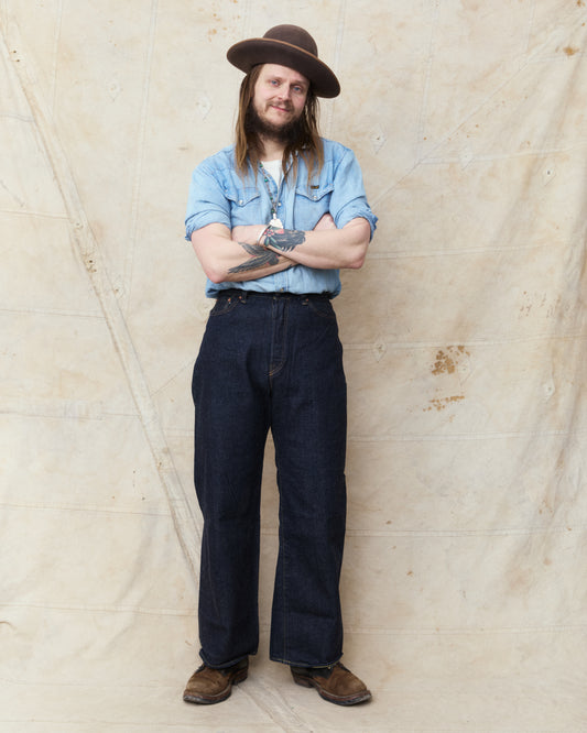 Bryceland's The Emmeline Label Janet Jeans Indigo One Wash